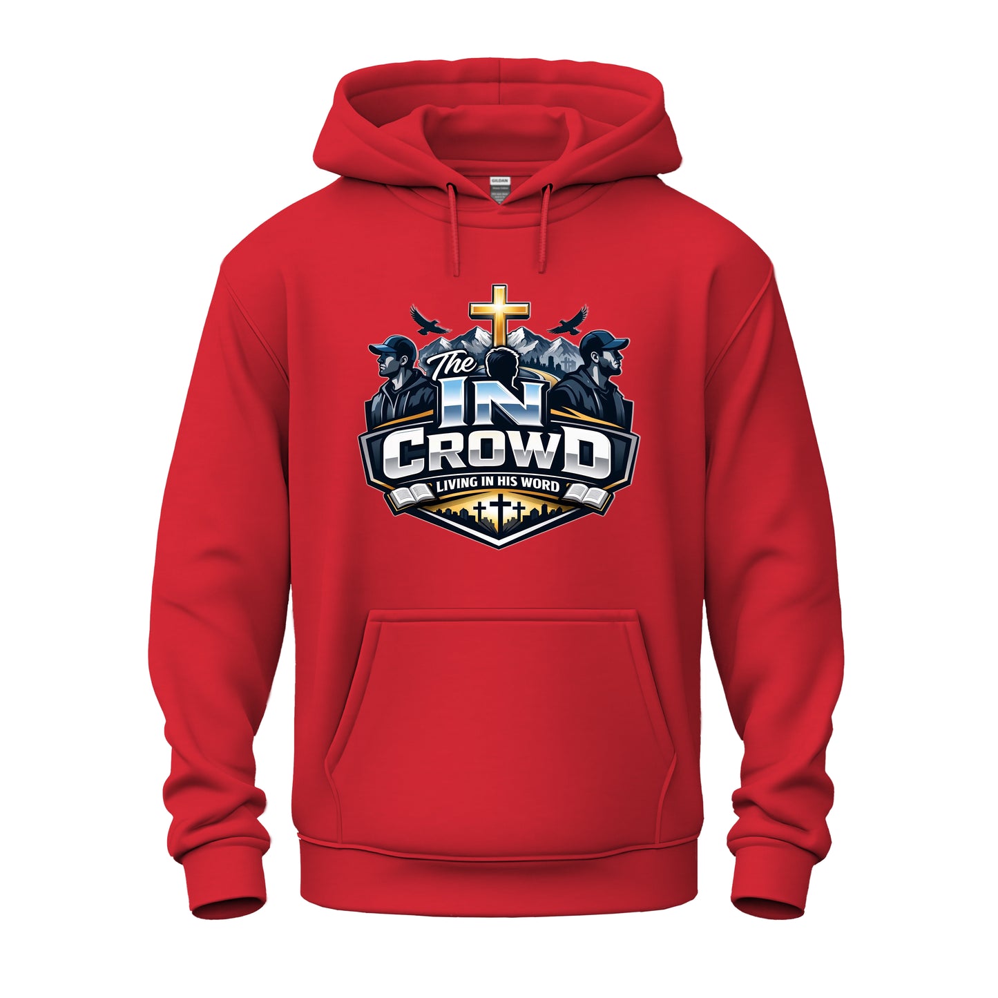 The In Crowd Men's Christian  Heavy Blend™ Hooded Sweatshirt