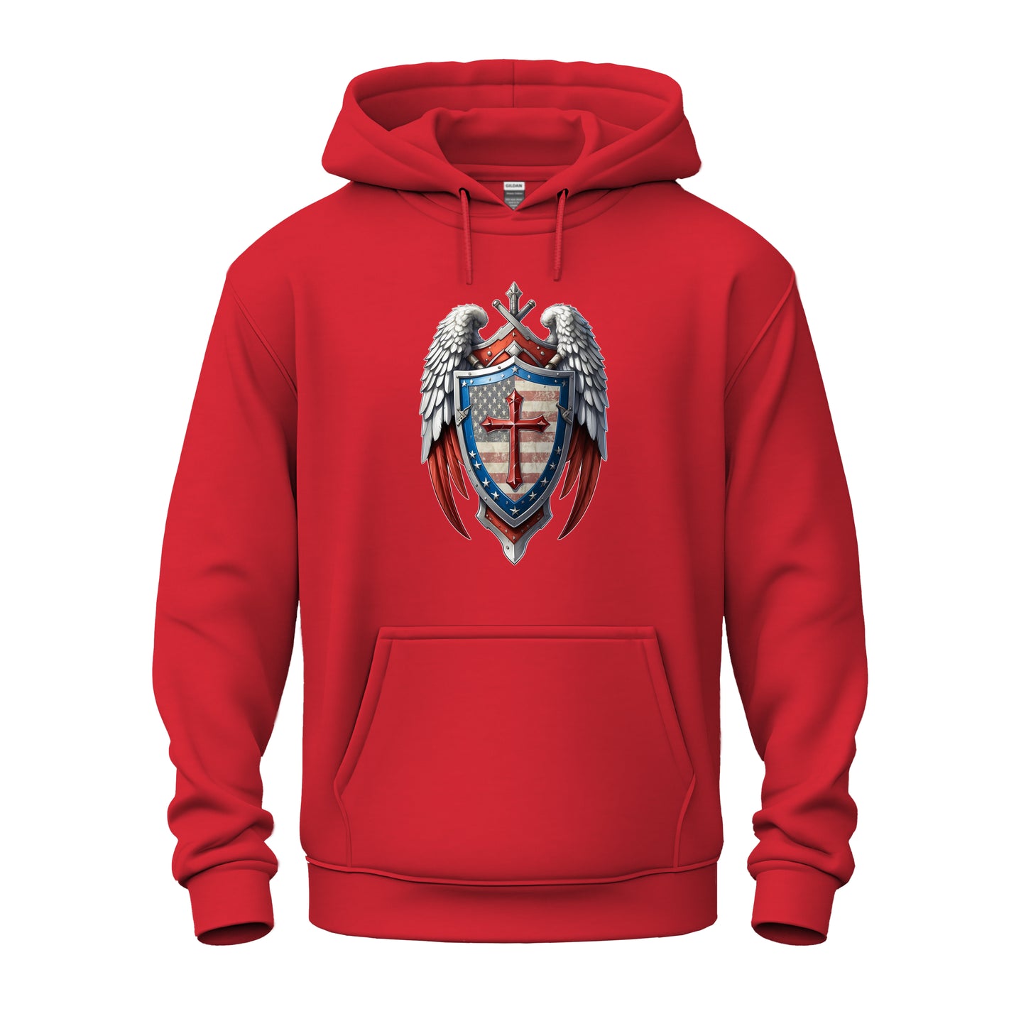 Winged Guardian Unisex Heavy Blend™ Hooded Sweatshirt
