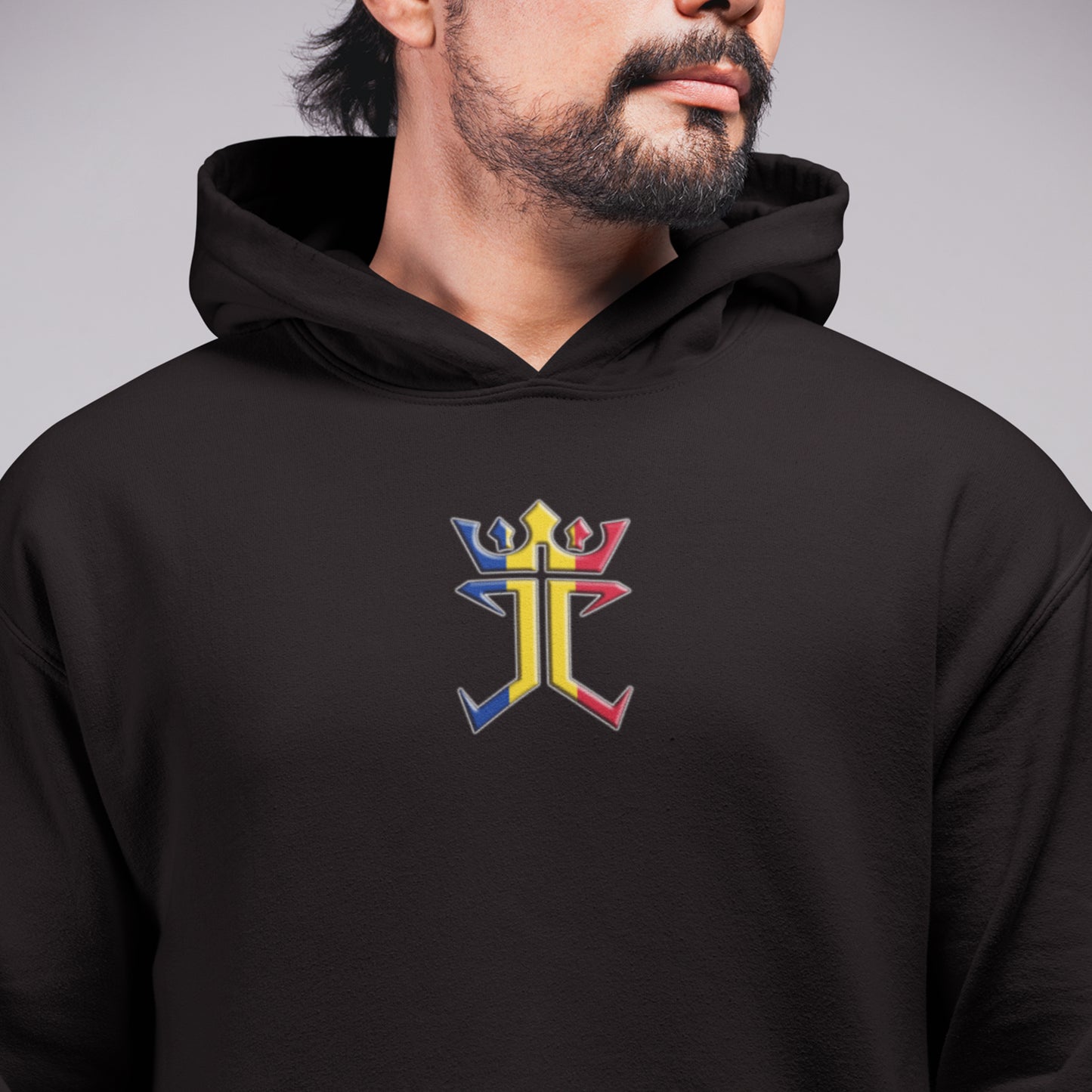 Jesus Christ Is King In Romania Unisex Heavy Blend™ Hooded Sweatshirt