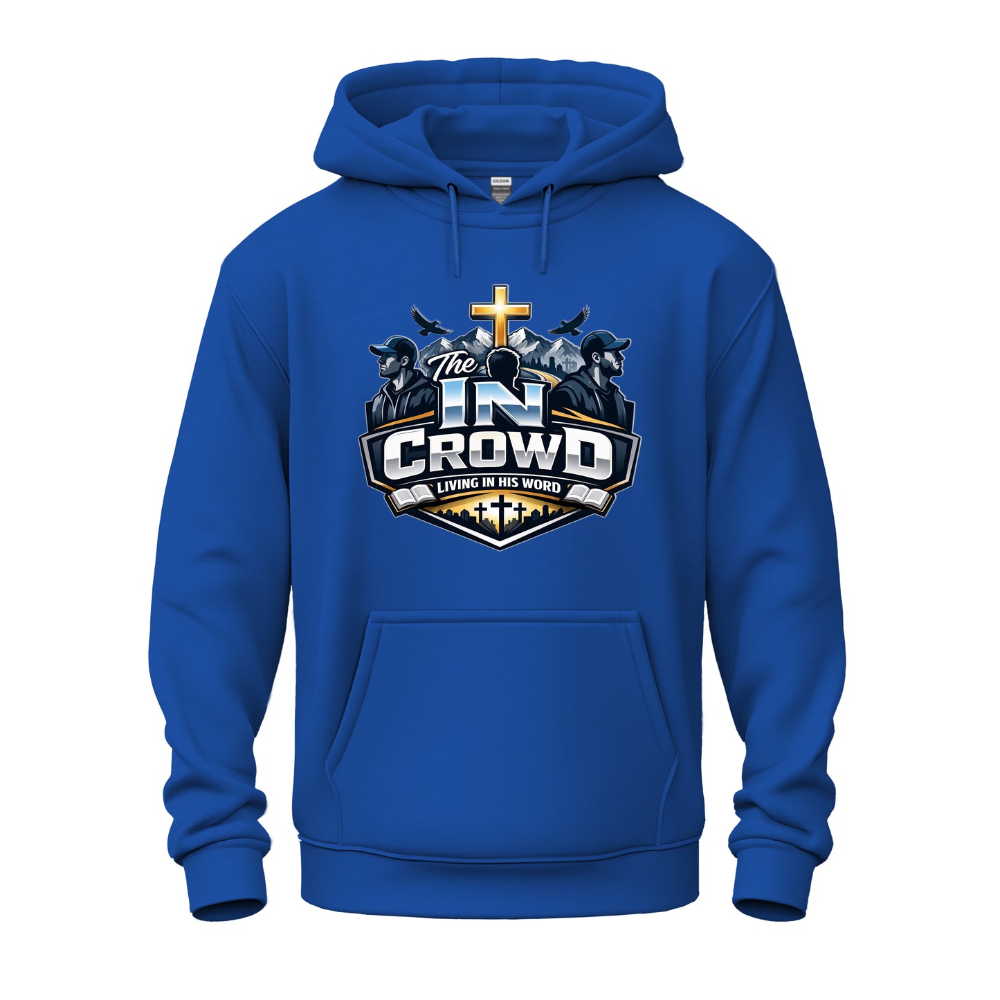 The In Crowd Men's Christian  Heavy Blend™ Hooded Sweatshirt