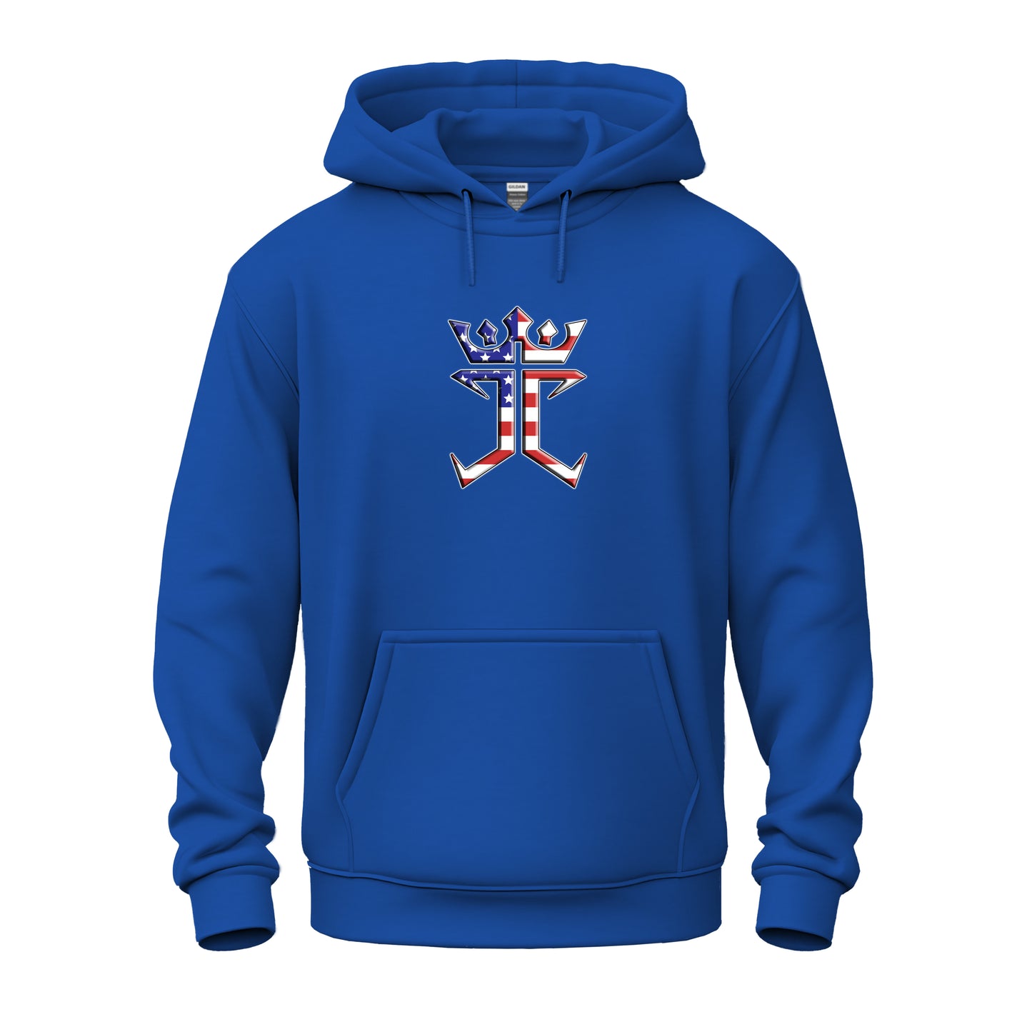 Jesus Christ Is King In The USA Unisex Heavy Blend™ Hooded Sweatshirt