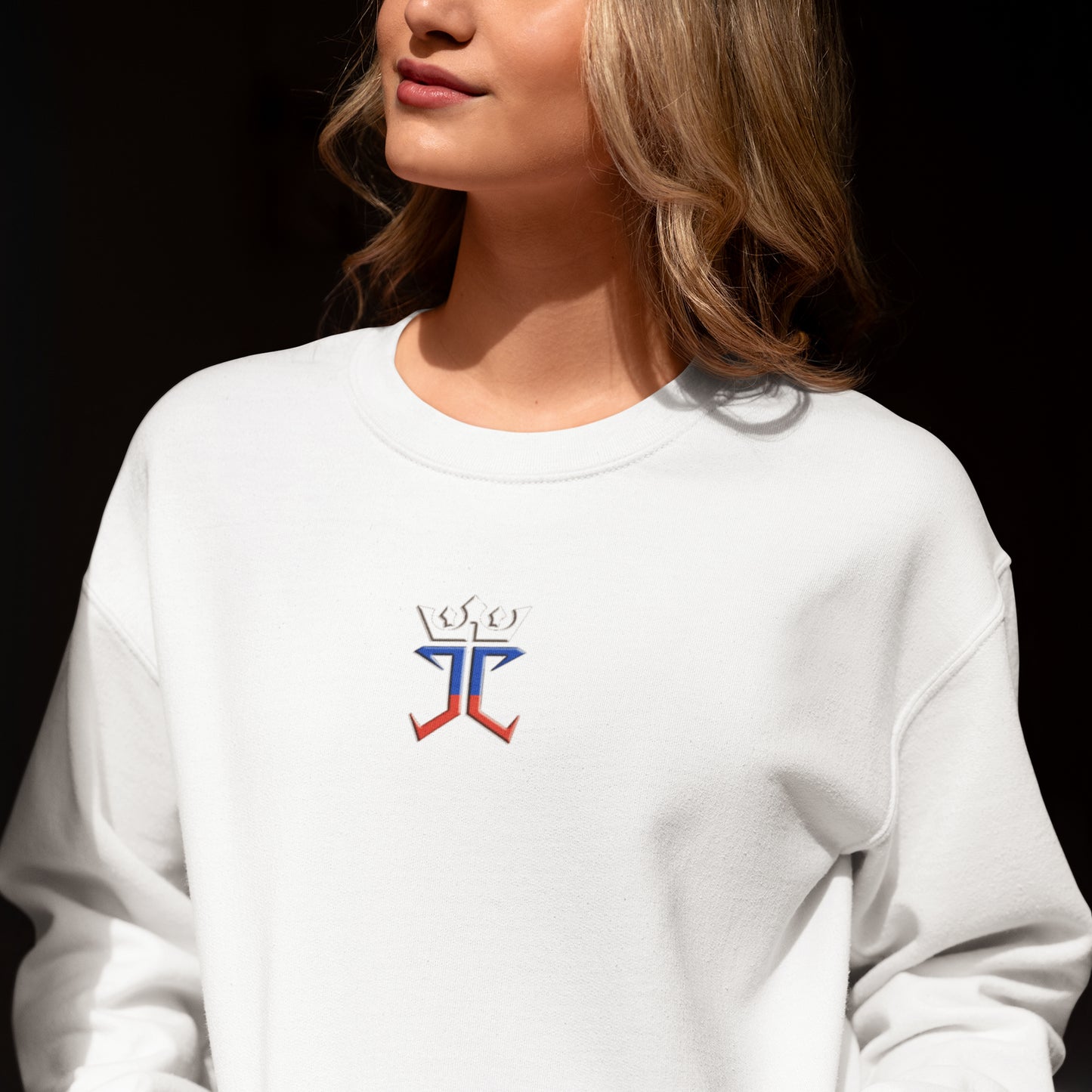 Jesus Christ is King of Russia Unisex Heavy Blend™ Crewneck Sweatshirt