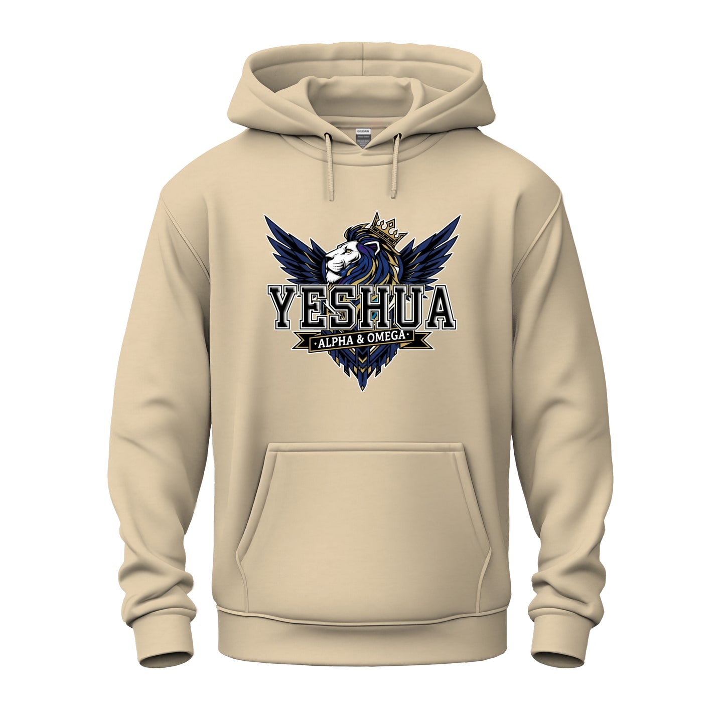 Yeshua: Lion of Judah Reigns Unisex Heavy Blend™ Hooded Sweatshirt