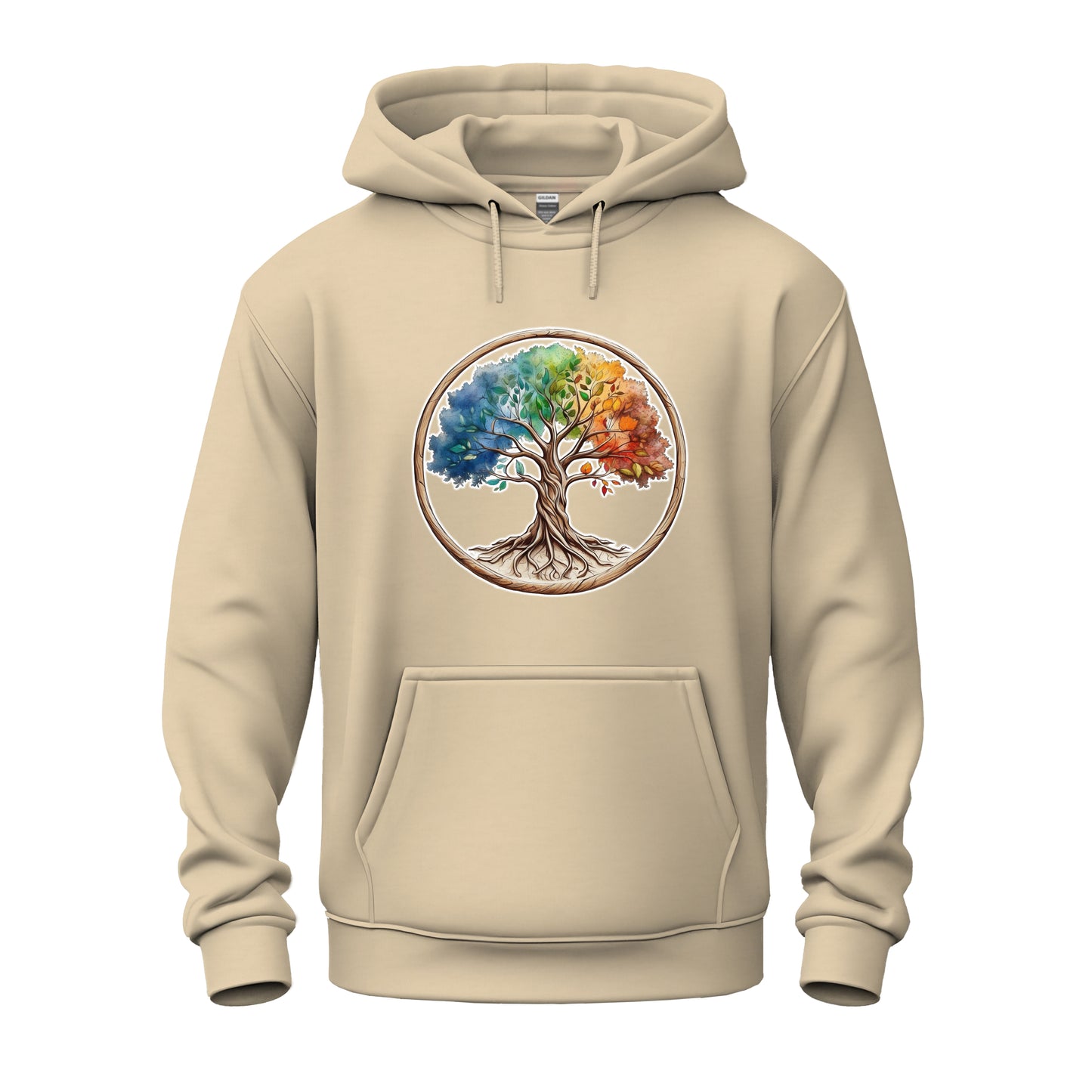 Colorful Tree of Life  Unisex Heavy Blend™ Hooded Sweatshirt