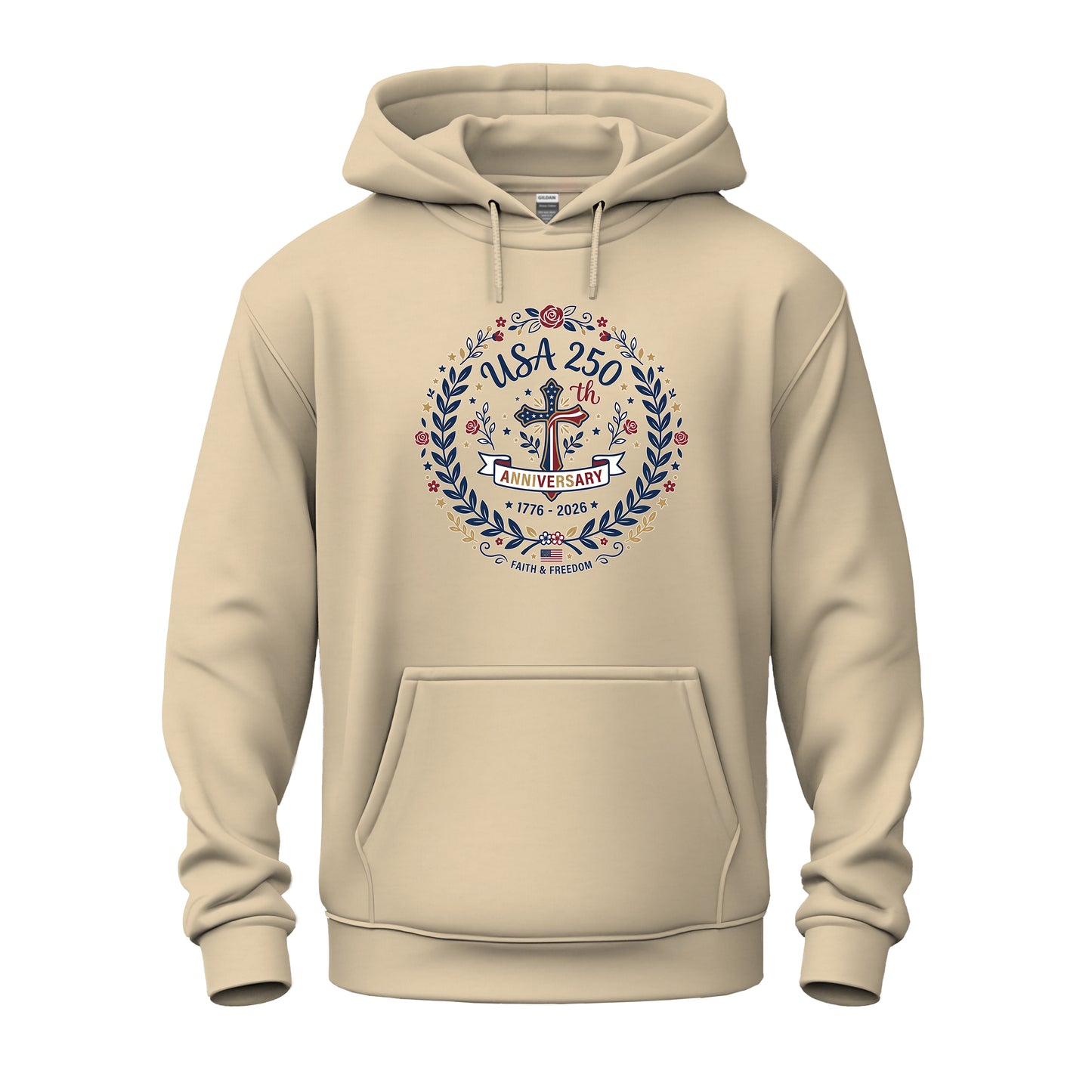 Ladies USA 250th Anniversary Unisex Heavy Blend™ Hooded Sweatshirt