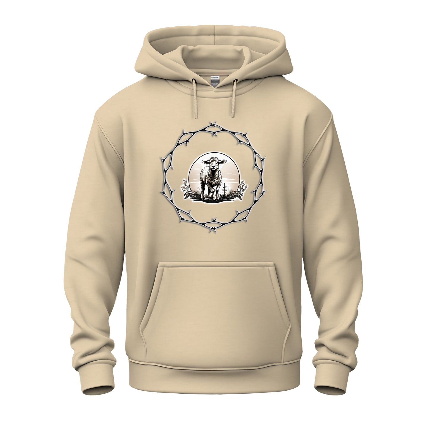 Circle of Thorn with Lamb logo Unisex Heavy Blend™ Hooded Sweatshirt