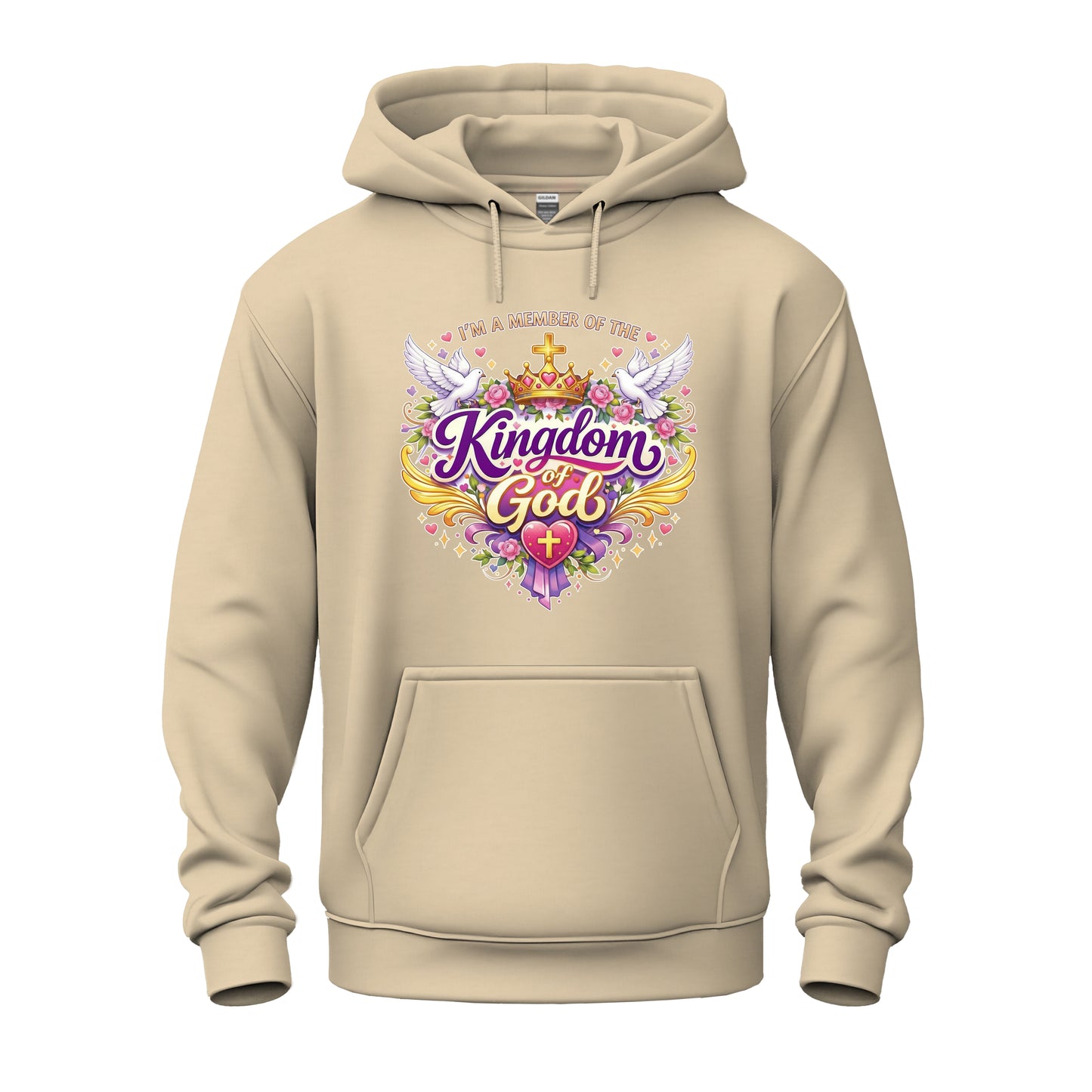 Member of the Kingdom of God Nature Edition Christian Unisex Heavy Blend™ Hooded Sweatshirt