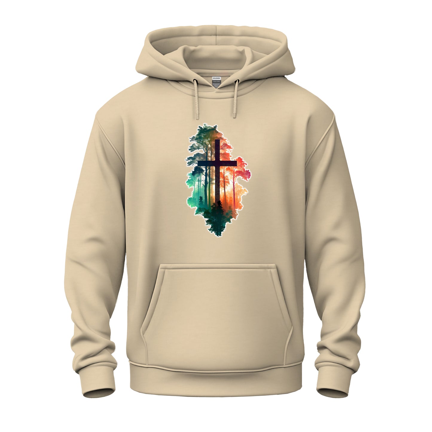 Cross in the Wilderness Unisex Heavy Blend™ Hooded Sweatshirt