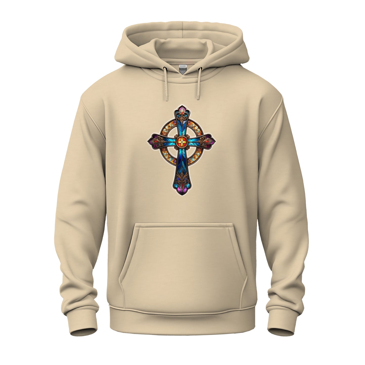 Radiant Cross Unisex Heavy Blend™ Hooded Sweatshirt
