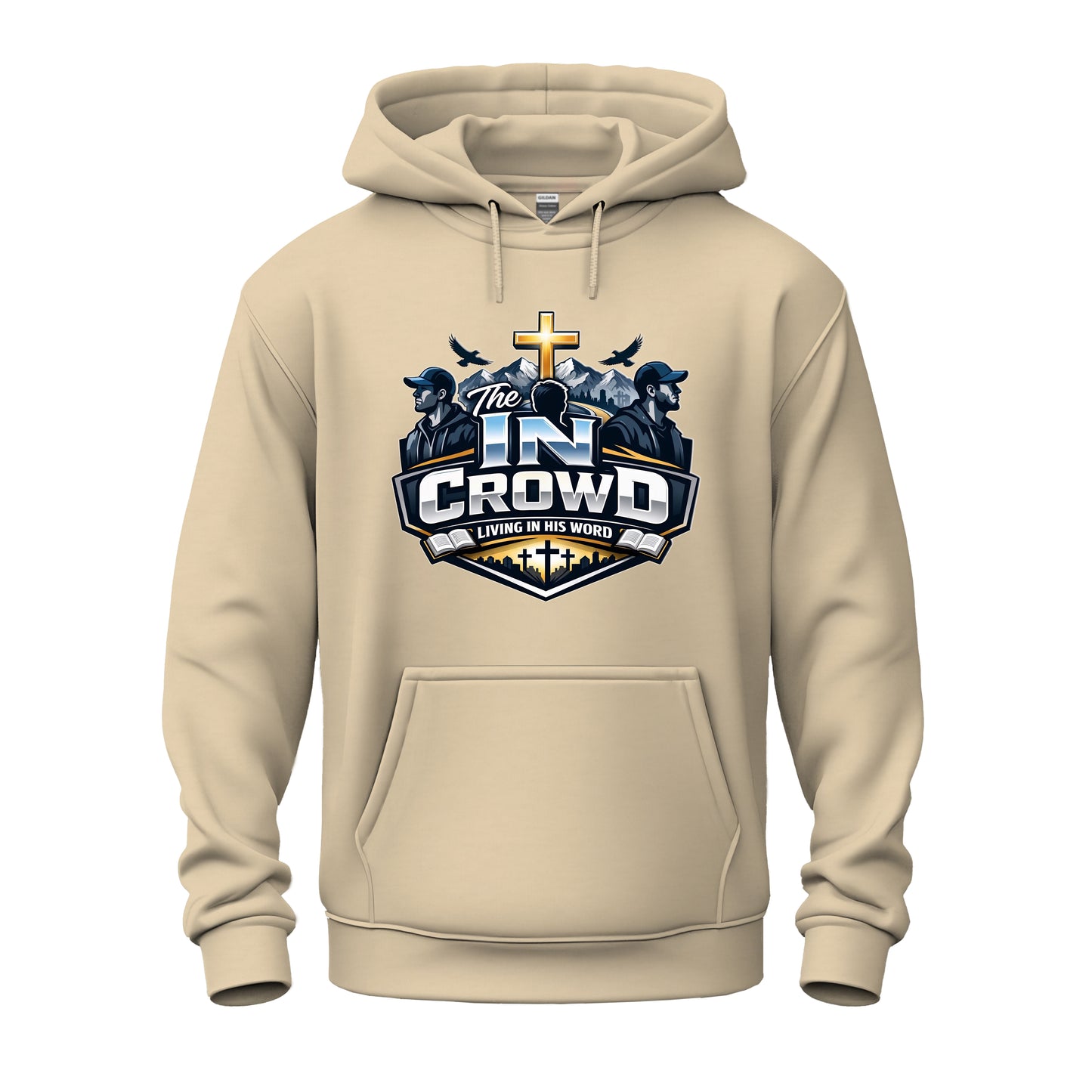 The In Crowd Men's Christian  Heavy Blend™ Hooded Sweatshirt