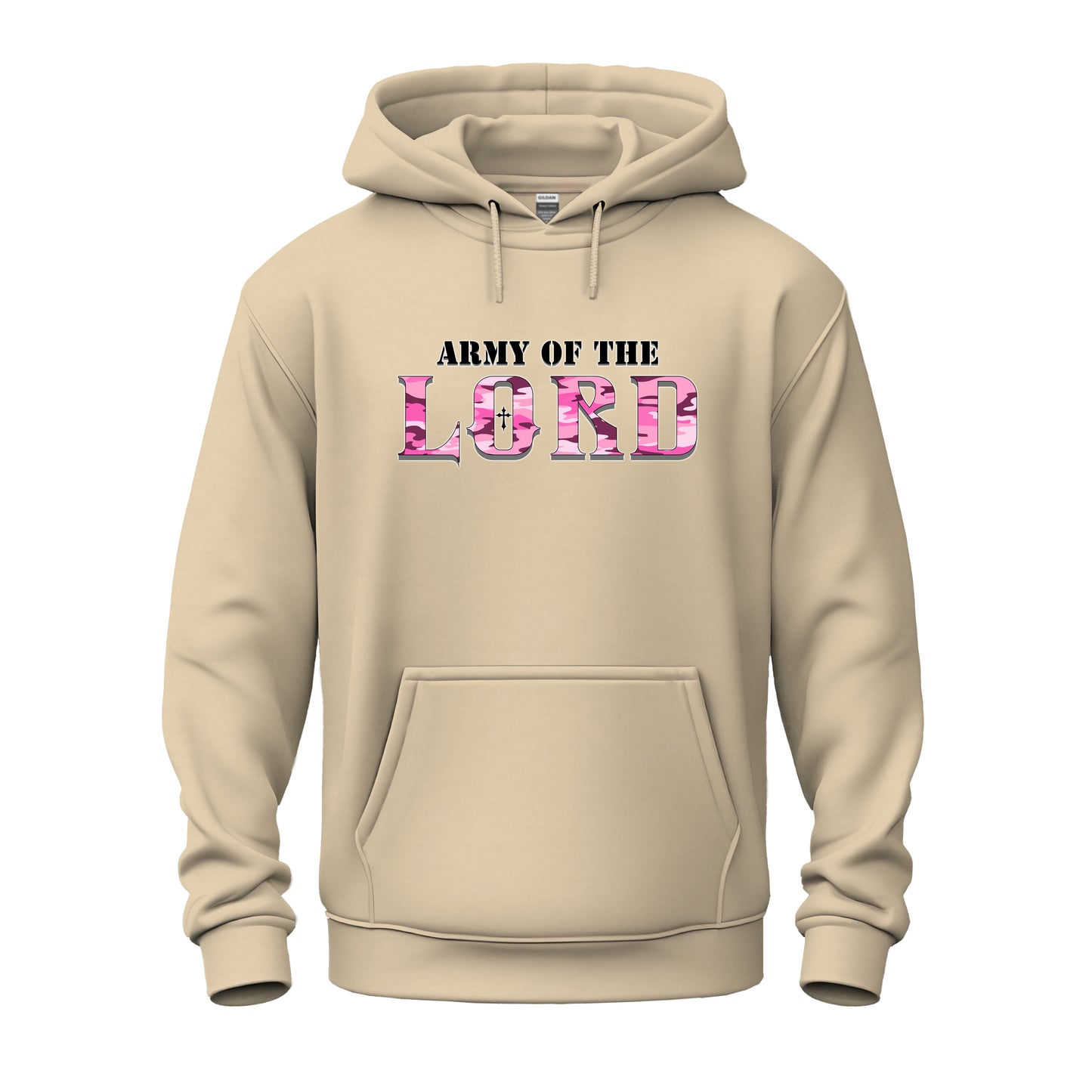 Army Of The Lord Pink Camo Unisex Heavy Blend™ Hooded Sweatshirt