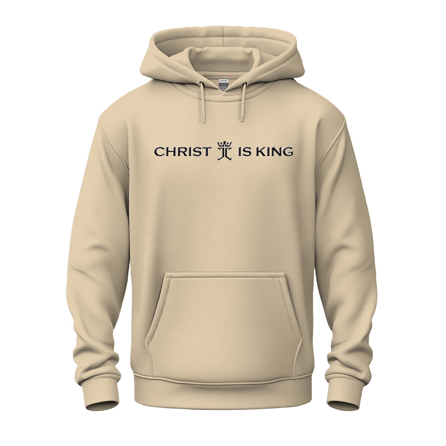 Christ is King featuring the Jesus Christ is King logo Unisex Heavy Blend™ Hooded Sweatshirt