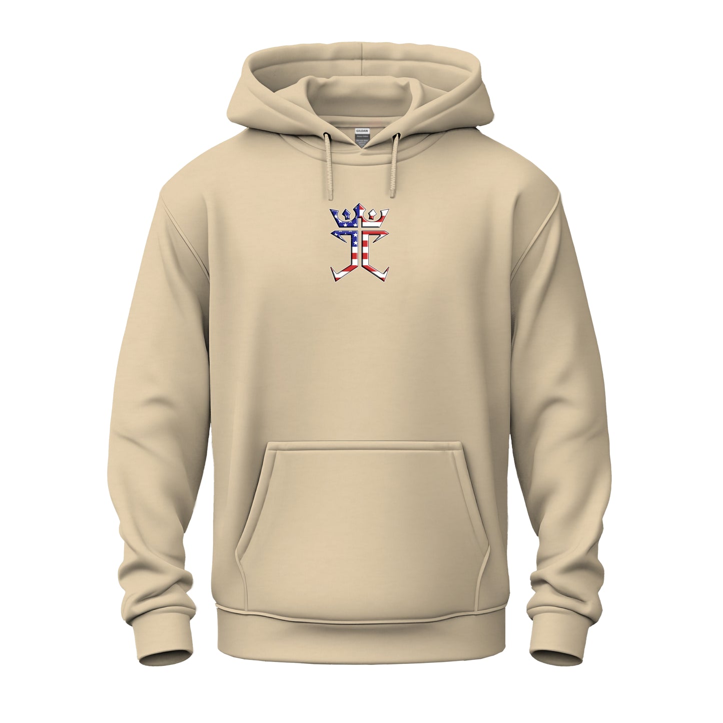 Jesus Christ Is King In The USA Unisex Heavy Blend™ Hooded Sweatshirt