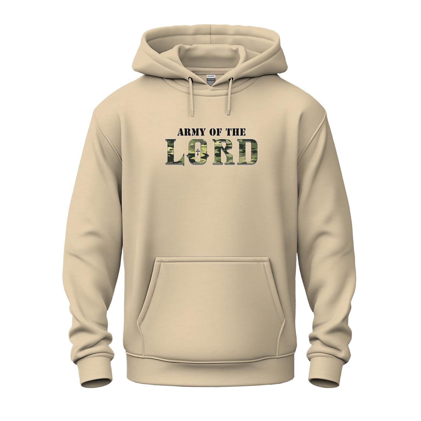 Army Of The Lord Green Camo Unisex Heavy Blend™ Hooded Sweatshirt