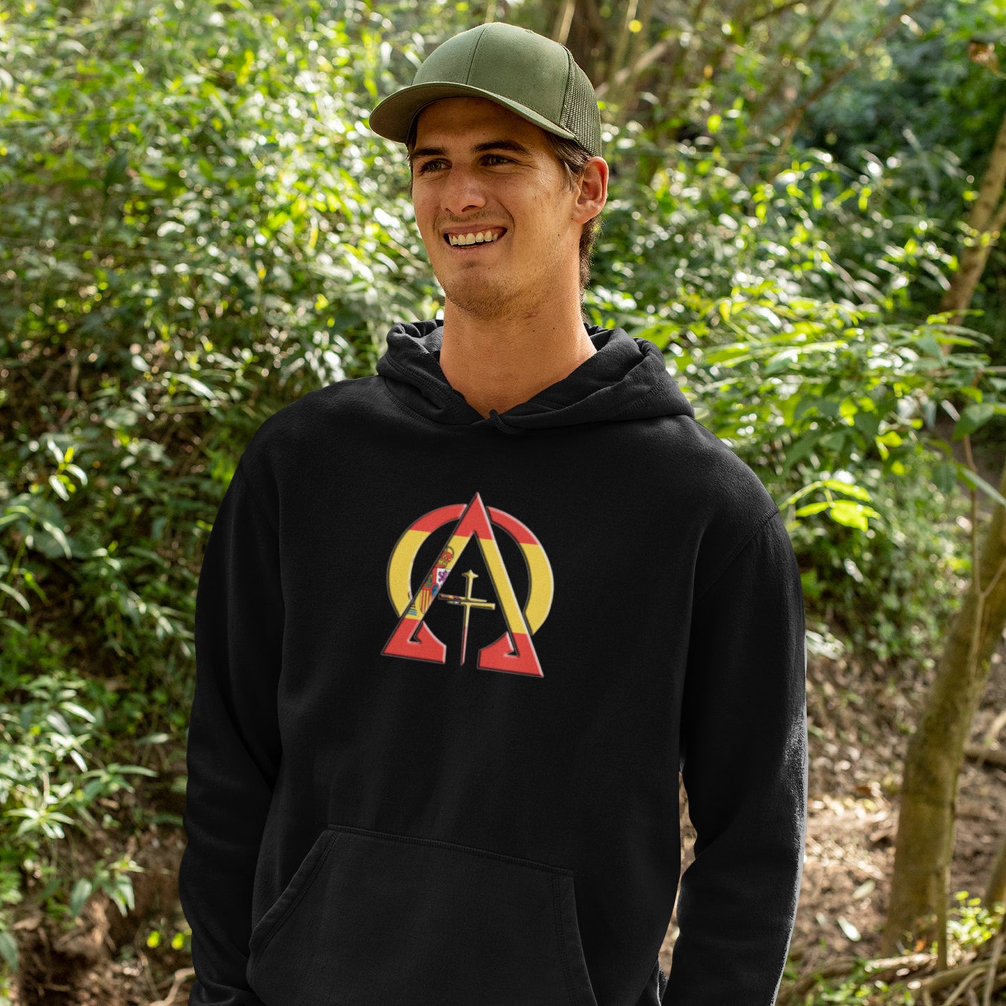 Alpha & Omega Spain Unisex Heavy Blend™ Hooded Sweatshirt