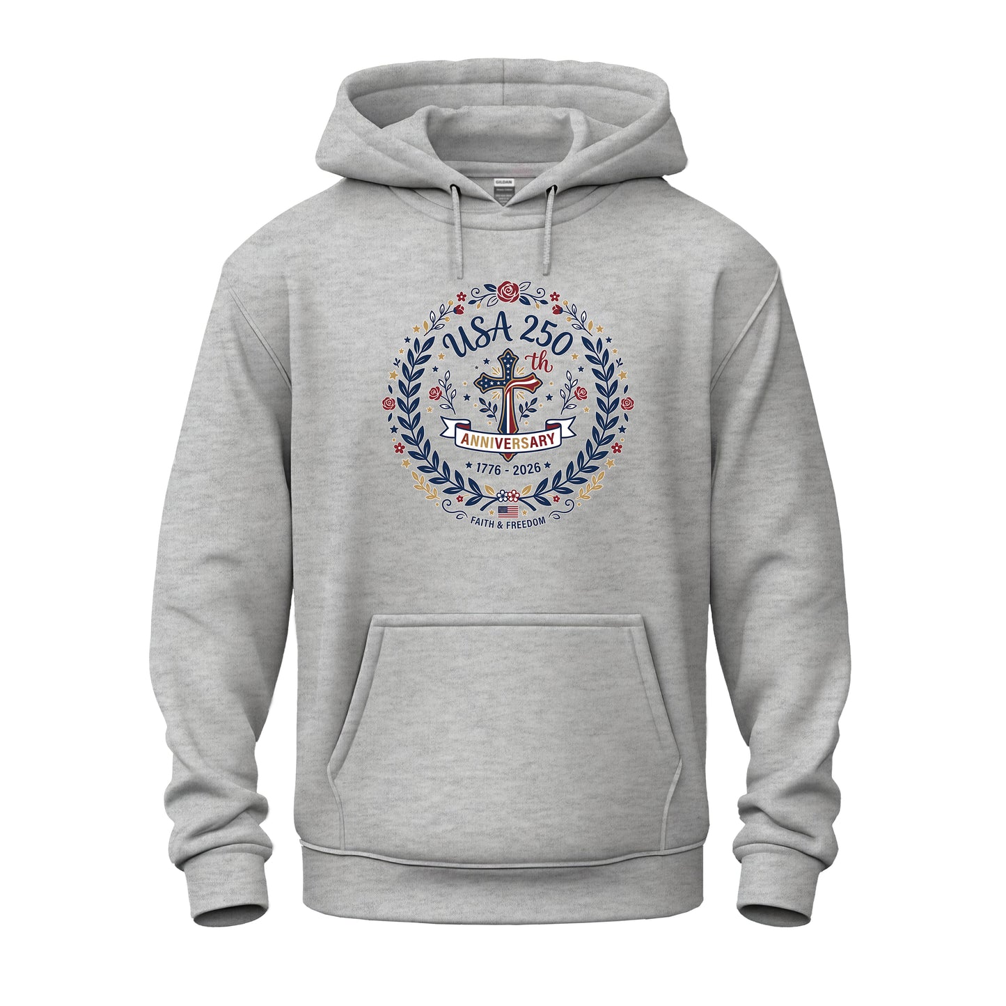 Ladies USA 250th Anniversary Unisex Heavy Blend™ Hooded Sweatshirt