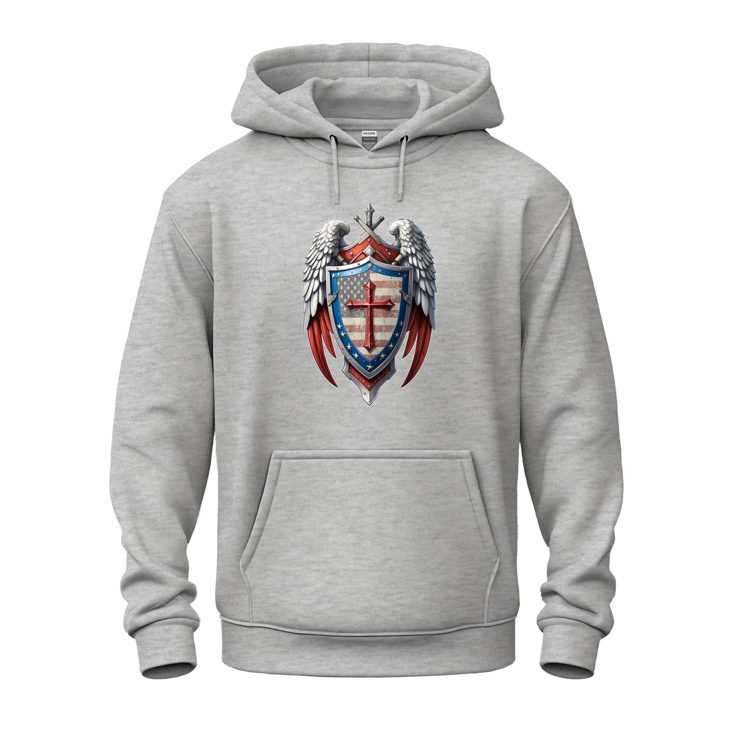 Winged Guardian Unisex Heavy Blend™ Hooded Sweatshirt