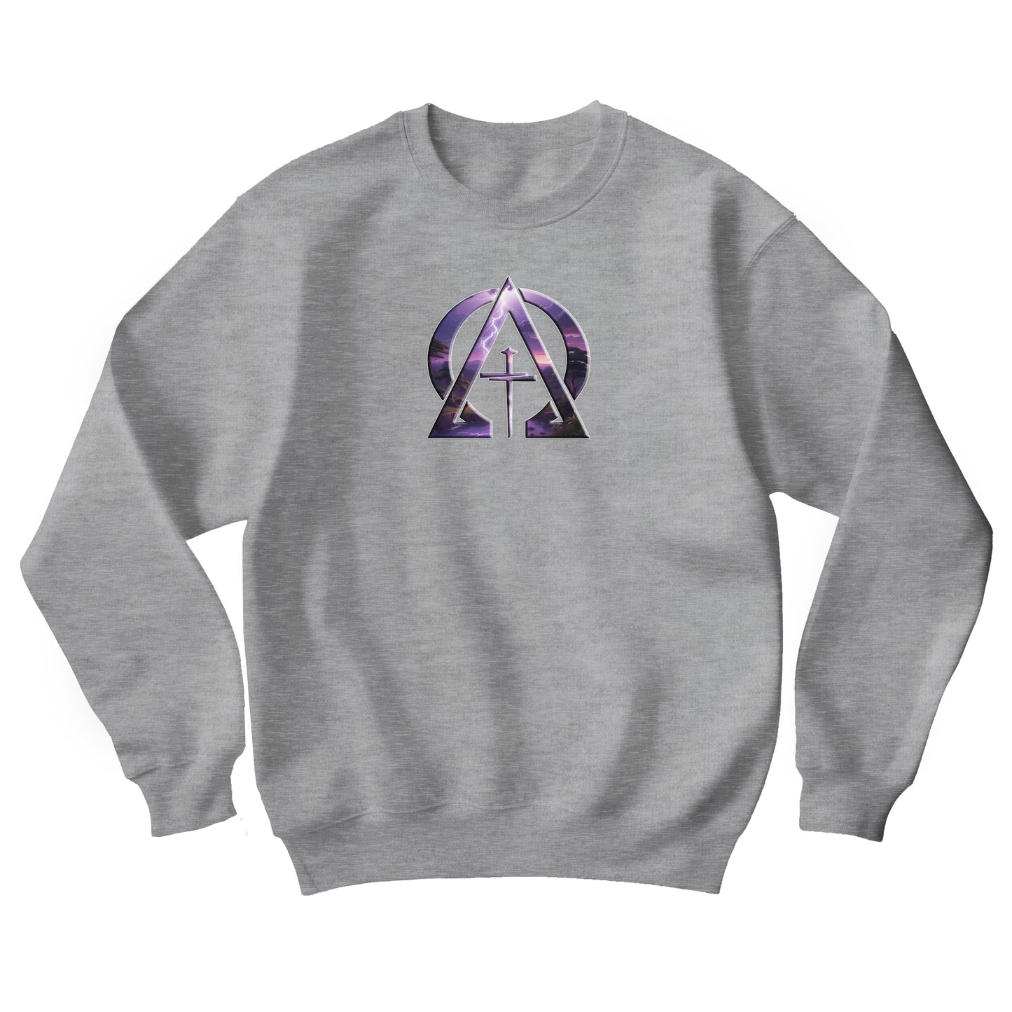 Alpha & Omega Divine Reign Unisex Heavy Blend™ Crewneck Sweatshirt