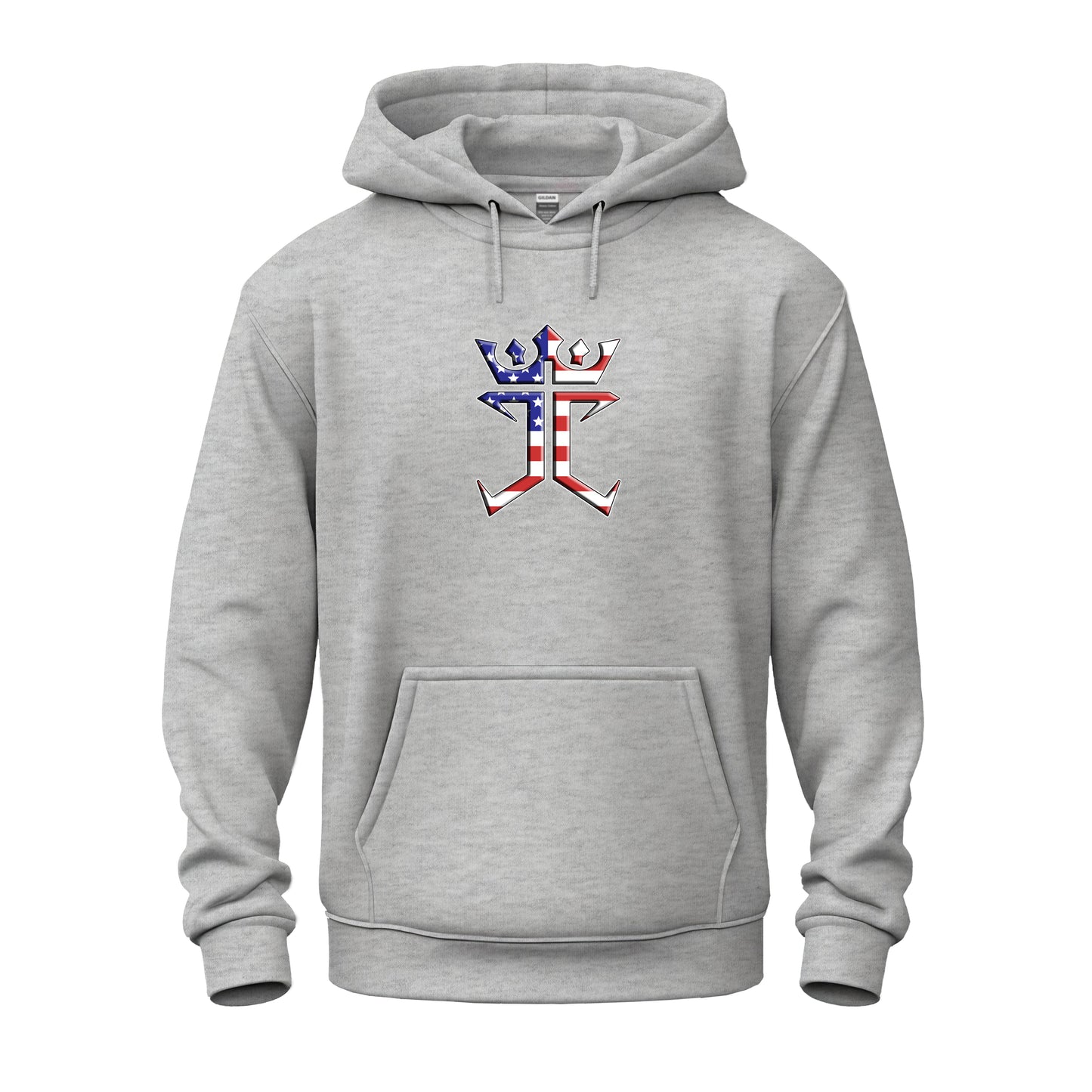 Jesus Christ Is King In The USA Unisex Heavy Blend™ Hooded Sweatshirt