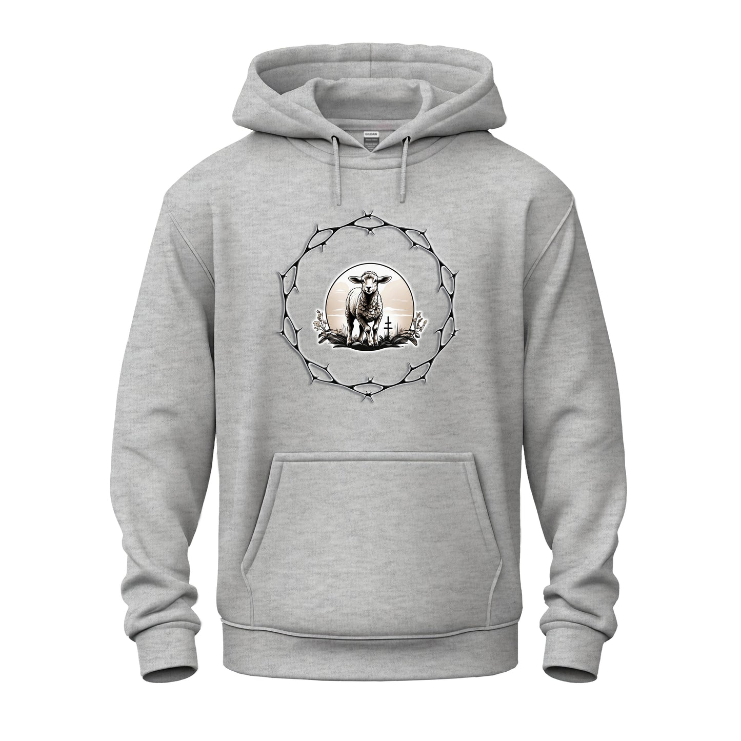 Circle of Thorn with Lamb logo Unisex Heavy Blend™ Hooded Sweatshirt