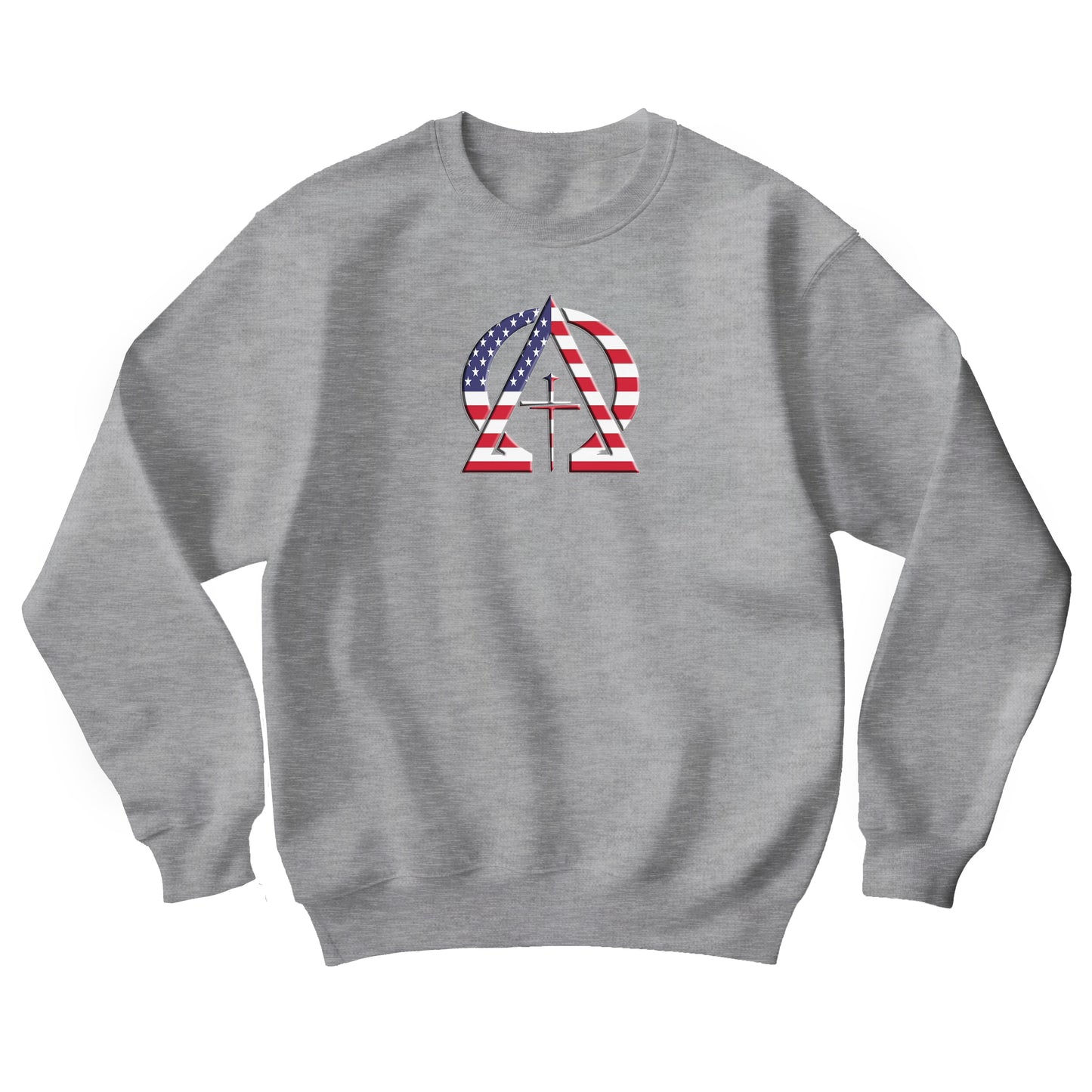 Alpha & Omega USA Unisex Heavy Blend™ Crewneck Sweatshirt