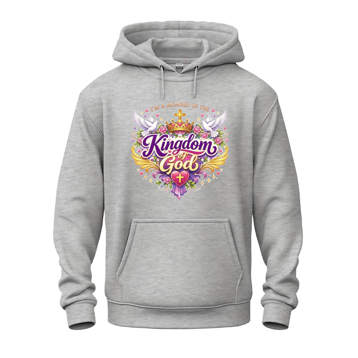 Member of the Kingdom of God Nature Edition Christian Unisex Heavy Blend™ Hooded Sweatshirt
