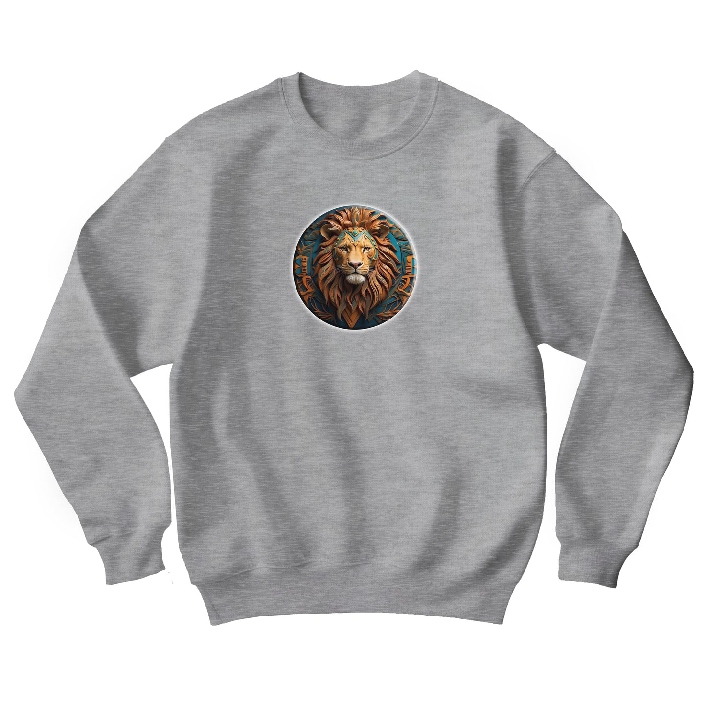 Lionhearted Savior Lion of Judah  Unisex Heavy Blend™ Crewneck Sweatshirt