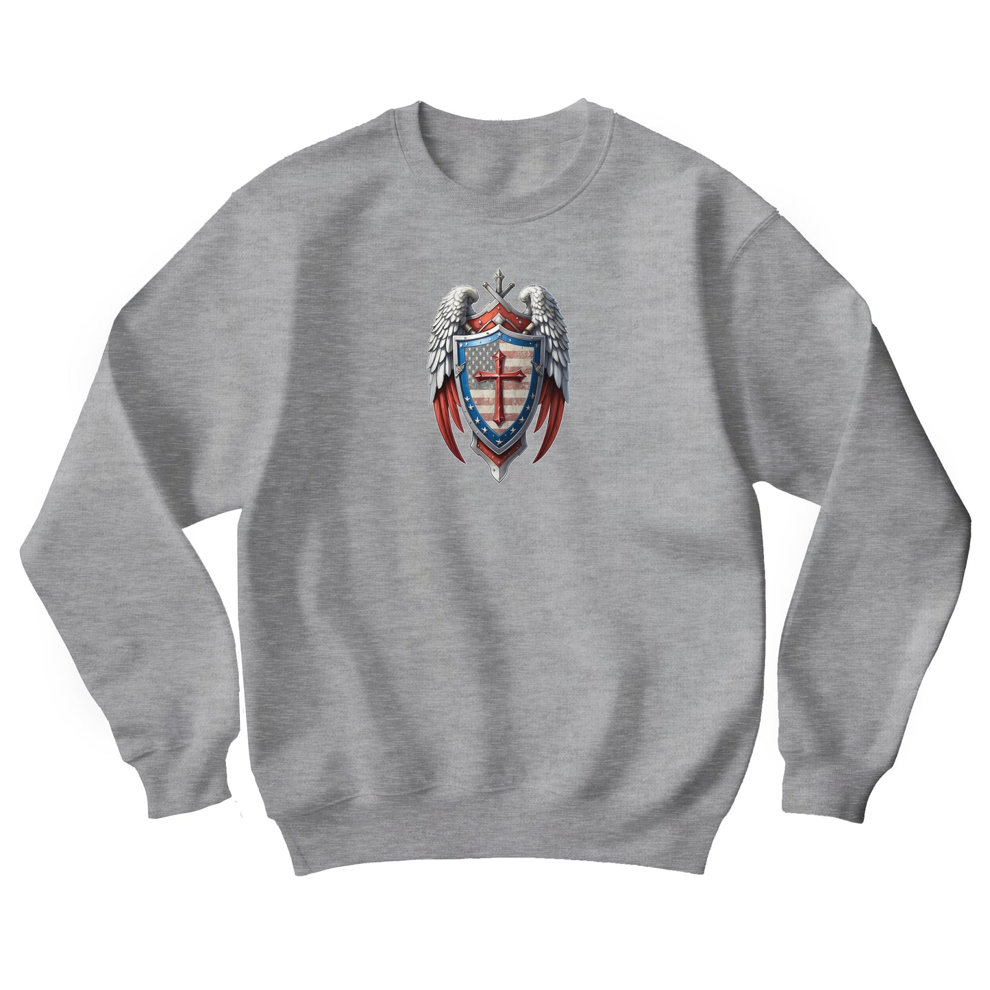 Winged Guardian Unisex Heavy Blend™ Crewneck Sweatshirt