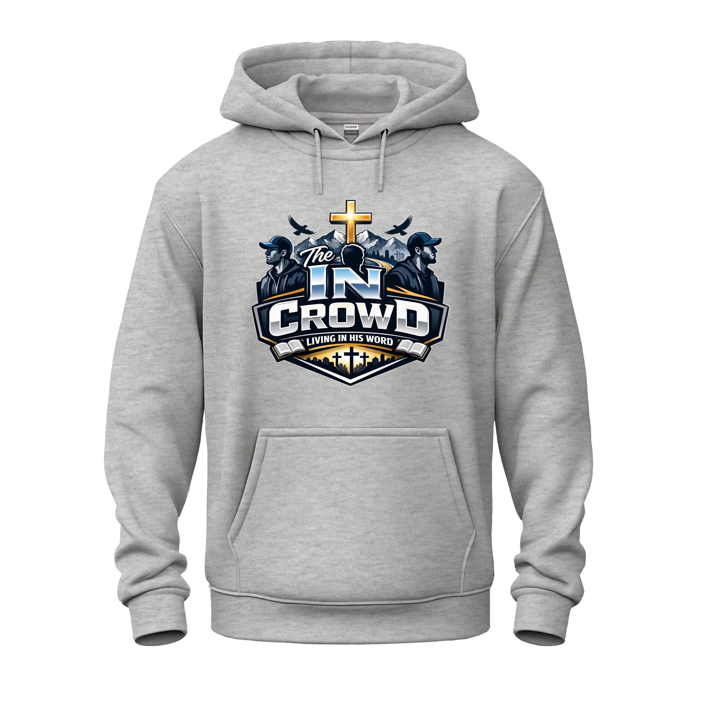 The In Crowd Men's Christian  Heavy Blend™ Hooded Sweatshirt