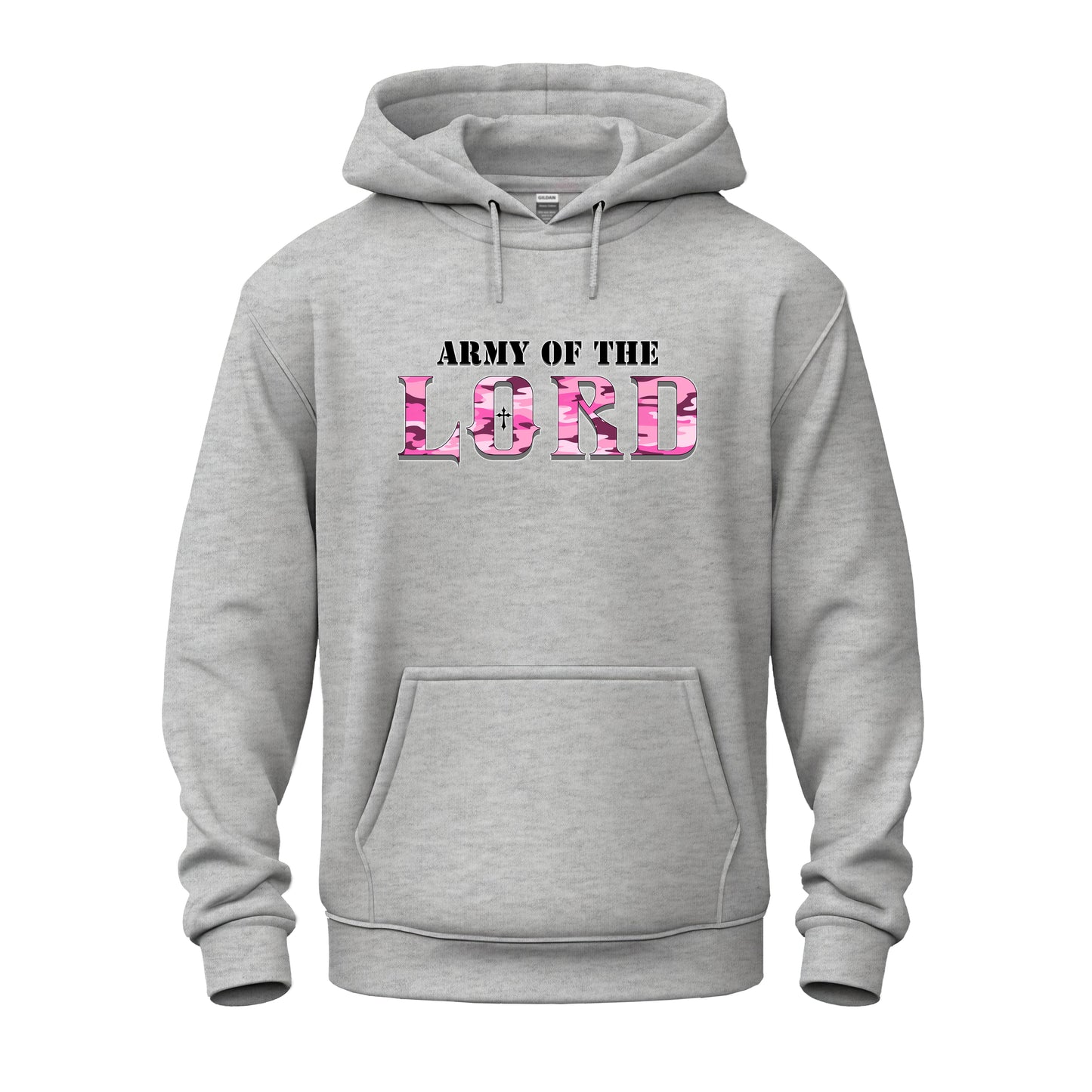 Army Of The Lord Pink Camo Unisex Heavy Blend™ Hooded Sweatshirt