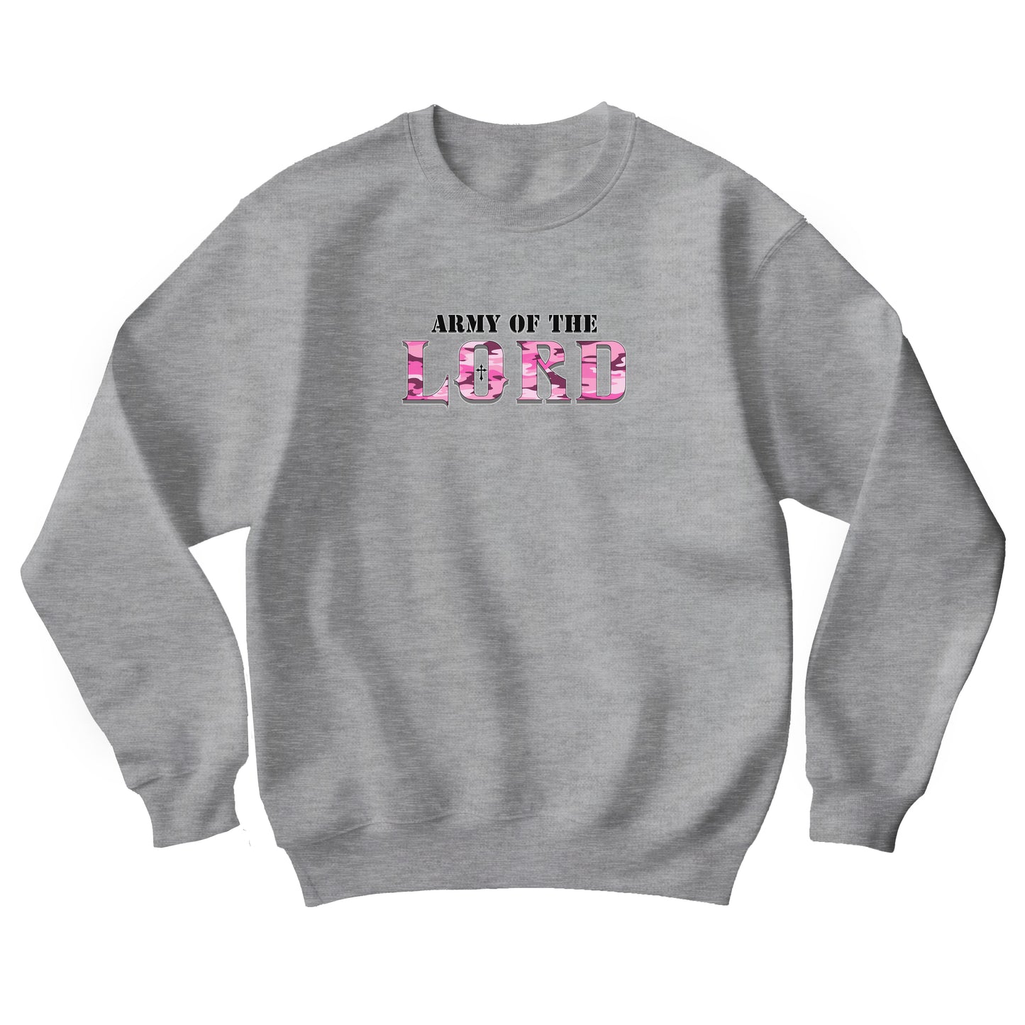 Pink Army of the Lord Unisex Heavy Blend™ Crewneck Sweatshirt