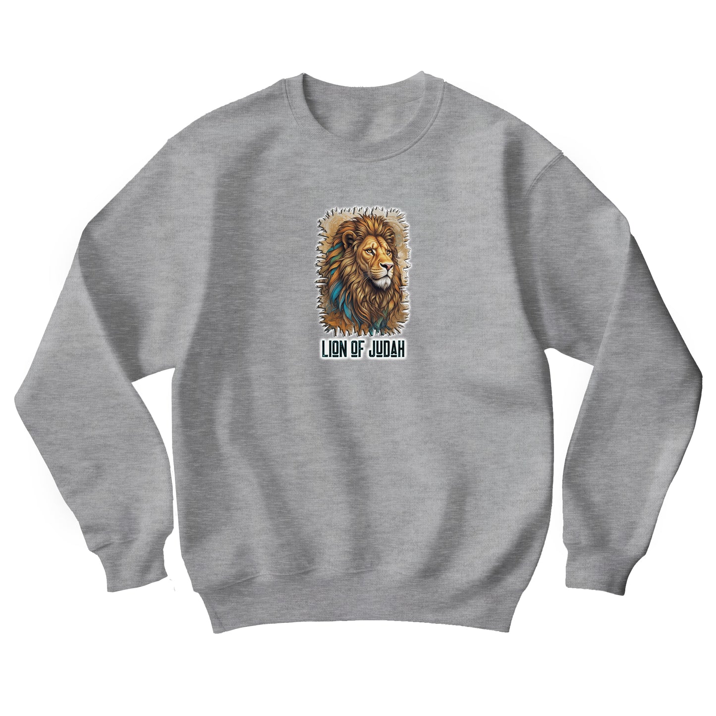 Divine King  Lion of Judah  Unisex Heavy Blend™ Crewneck Sweatshirt