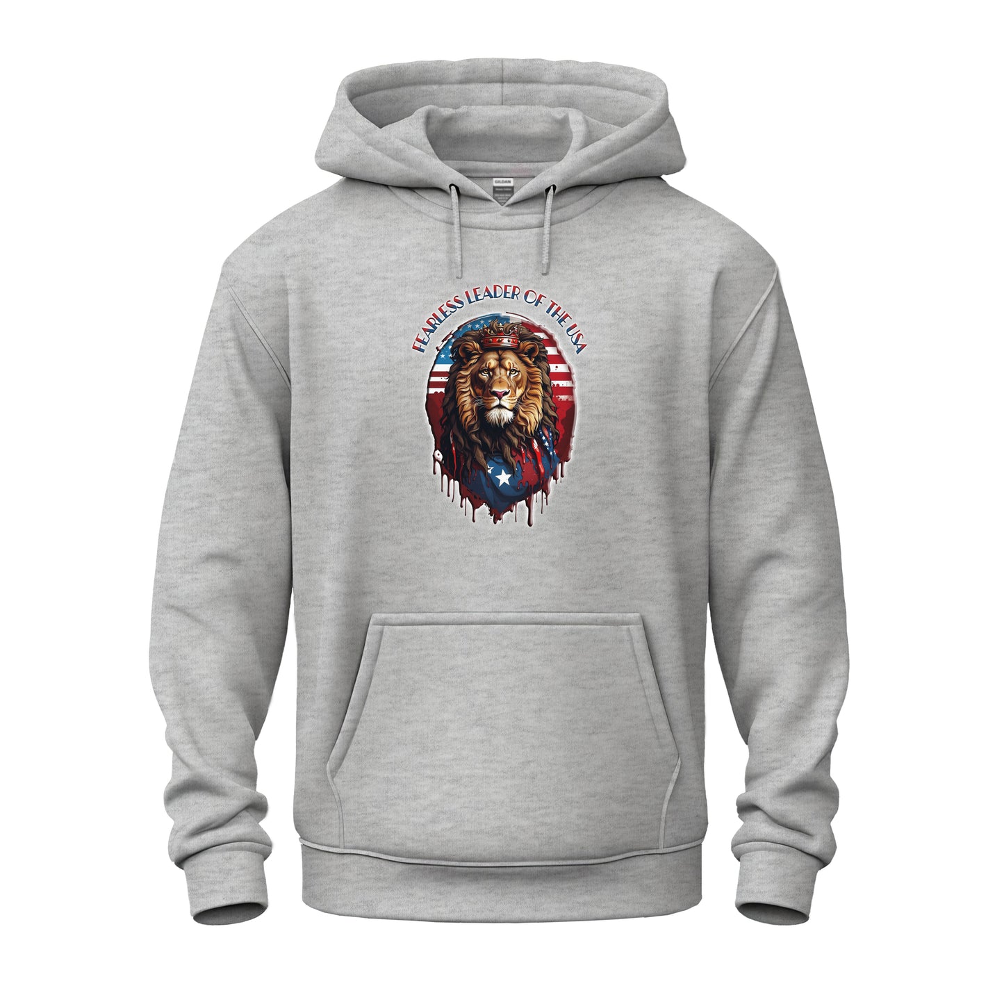 Lion of Judah: Fearless Leader of Faith Unisex Heavy Blend™ Hooded Sweatshirt