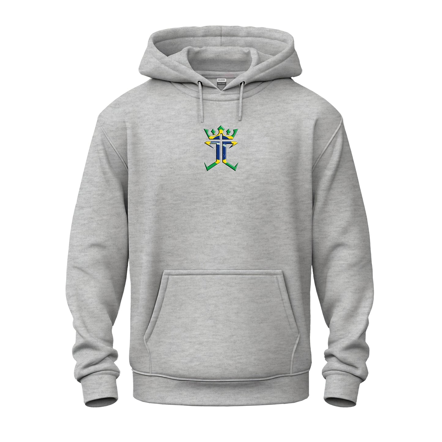 Jesus Christ Is King In Brazil Unisex Heavy Blend™ Hooded Sweatshirt