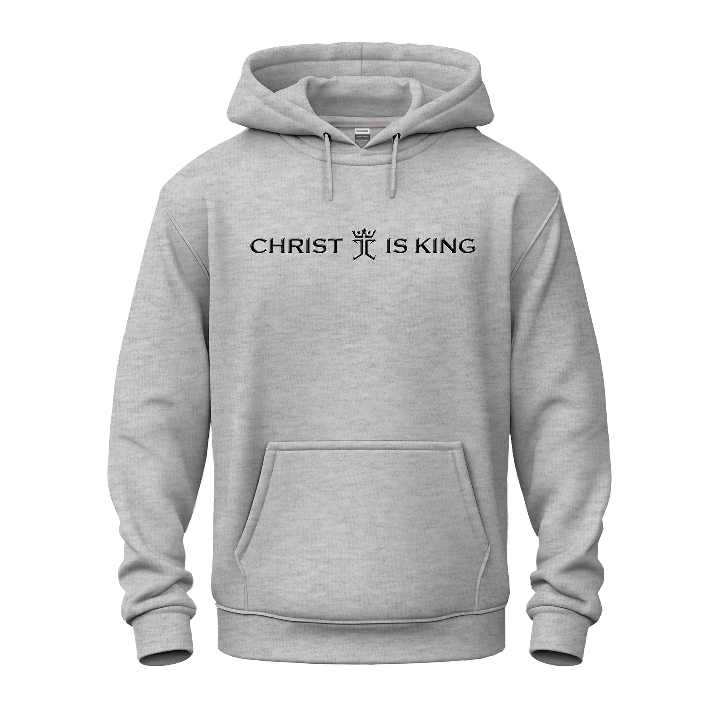 Christ is King featuring the Jesus Christ is King logo Unisex Heavy Blend™ Hooded Sweatshirt