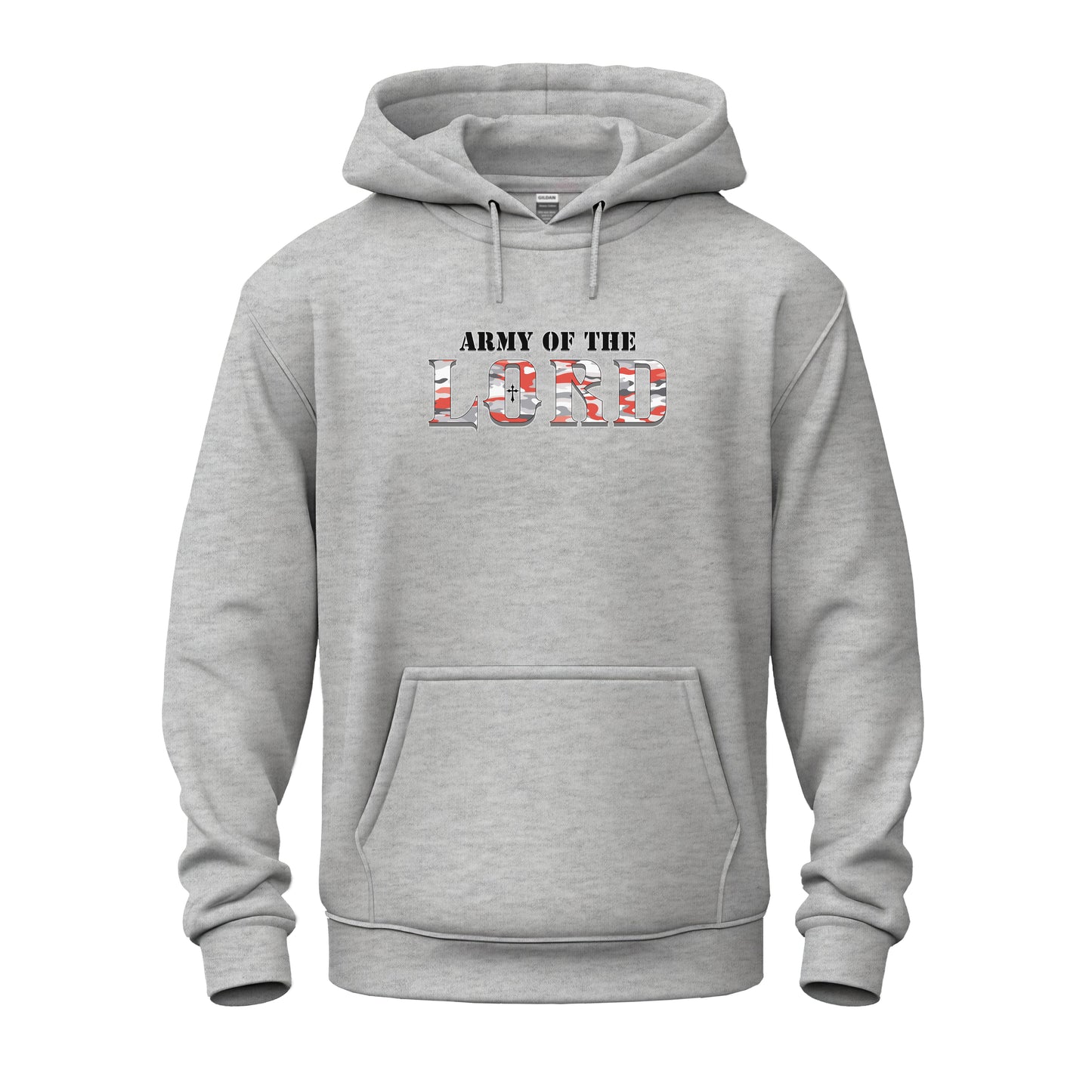 Army Of The Lord Red Camo Unisex Heavy Blend™ Hooded Sweatshirt