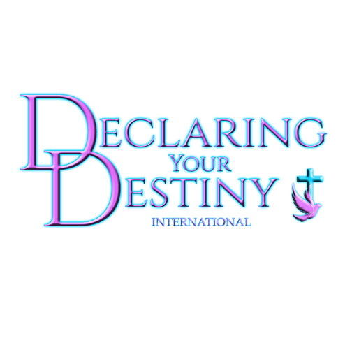 Declaring Your Destiny Purple/Teal logo Unisex Heavy Blend™ Hooded Sweatshirt