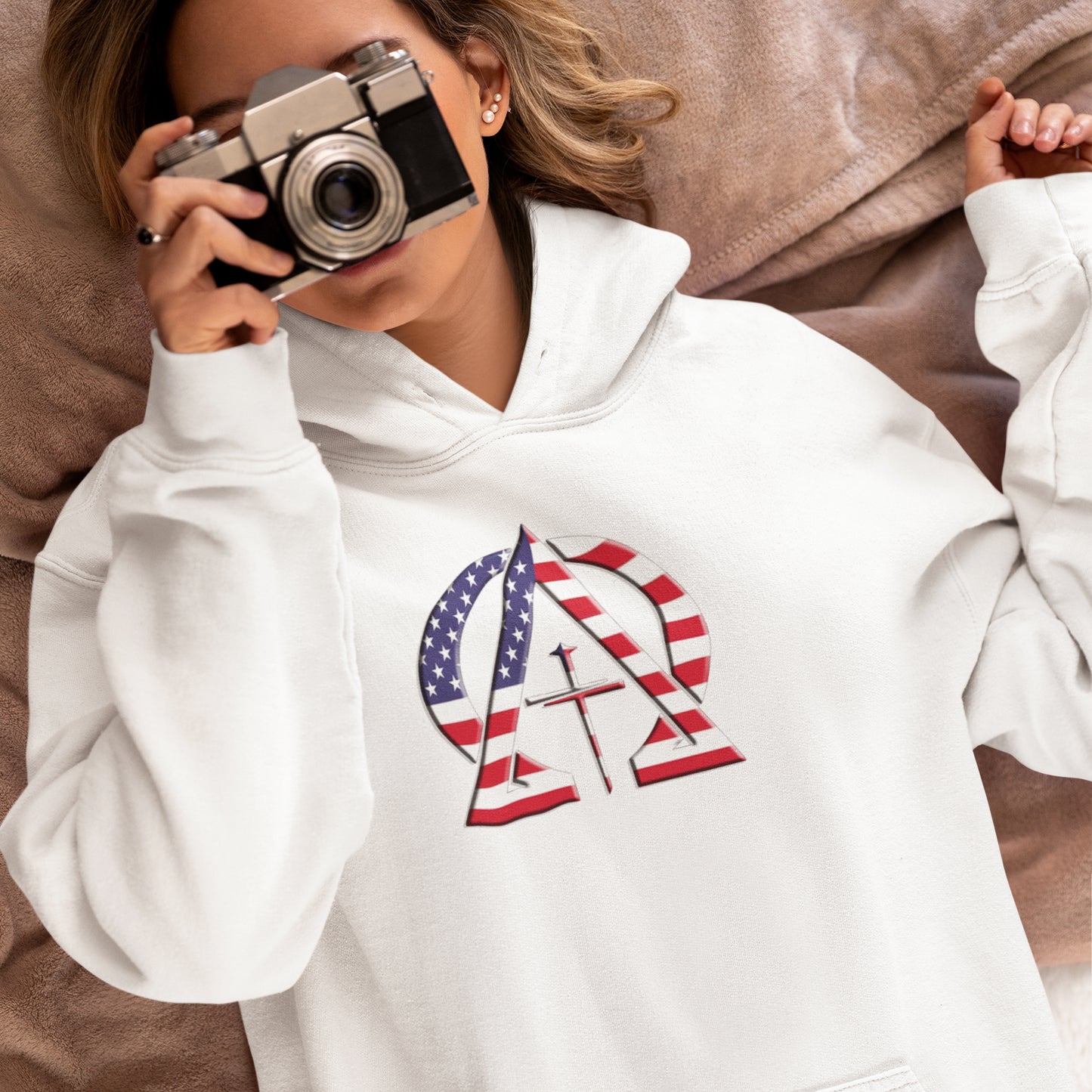 Alpha & Omega USA Unisex Heavy Blend™ Hooded Sweatshirt