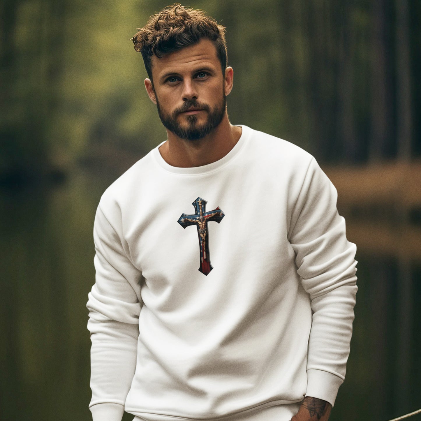 Salvation's Sacrifice Unisex Heavy Blend™ Crewneck Sweatshirt