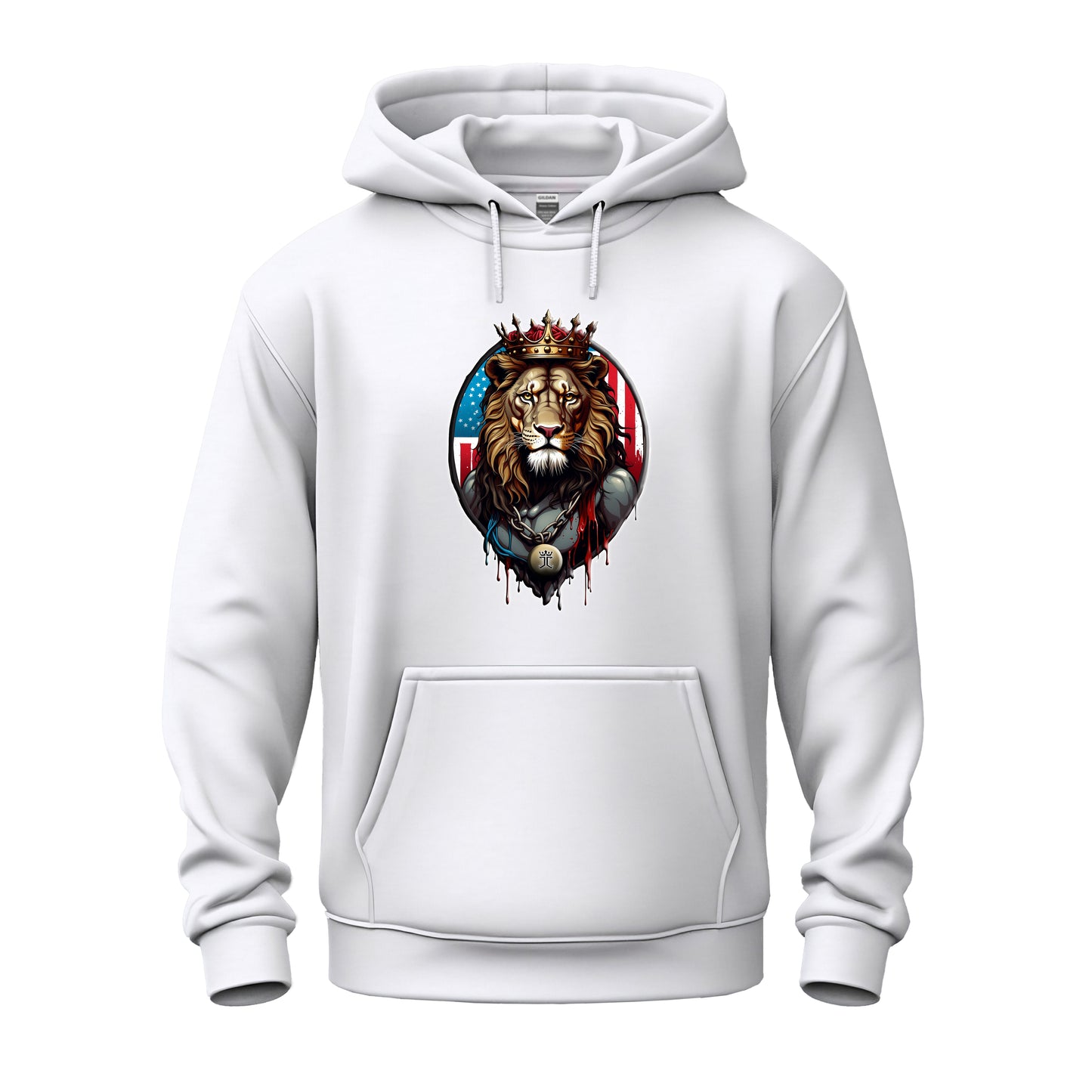 Royal Majesty: Lion of Judah Unisex Heavy Blend™ Hooded Sweatshirt