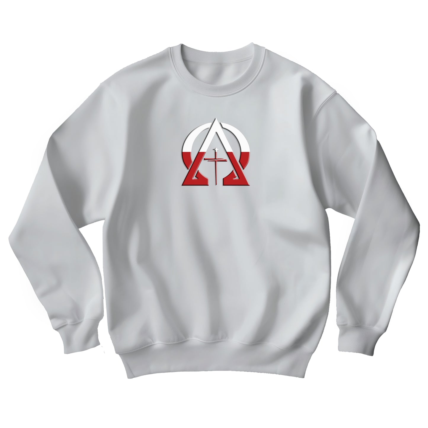 Alpha & Omega Poland Unisex Heavy Blend™ Crewneck Sweatshirt