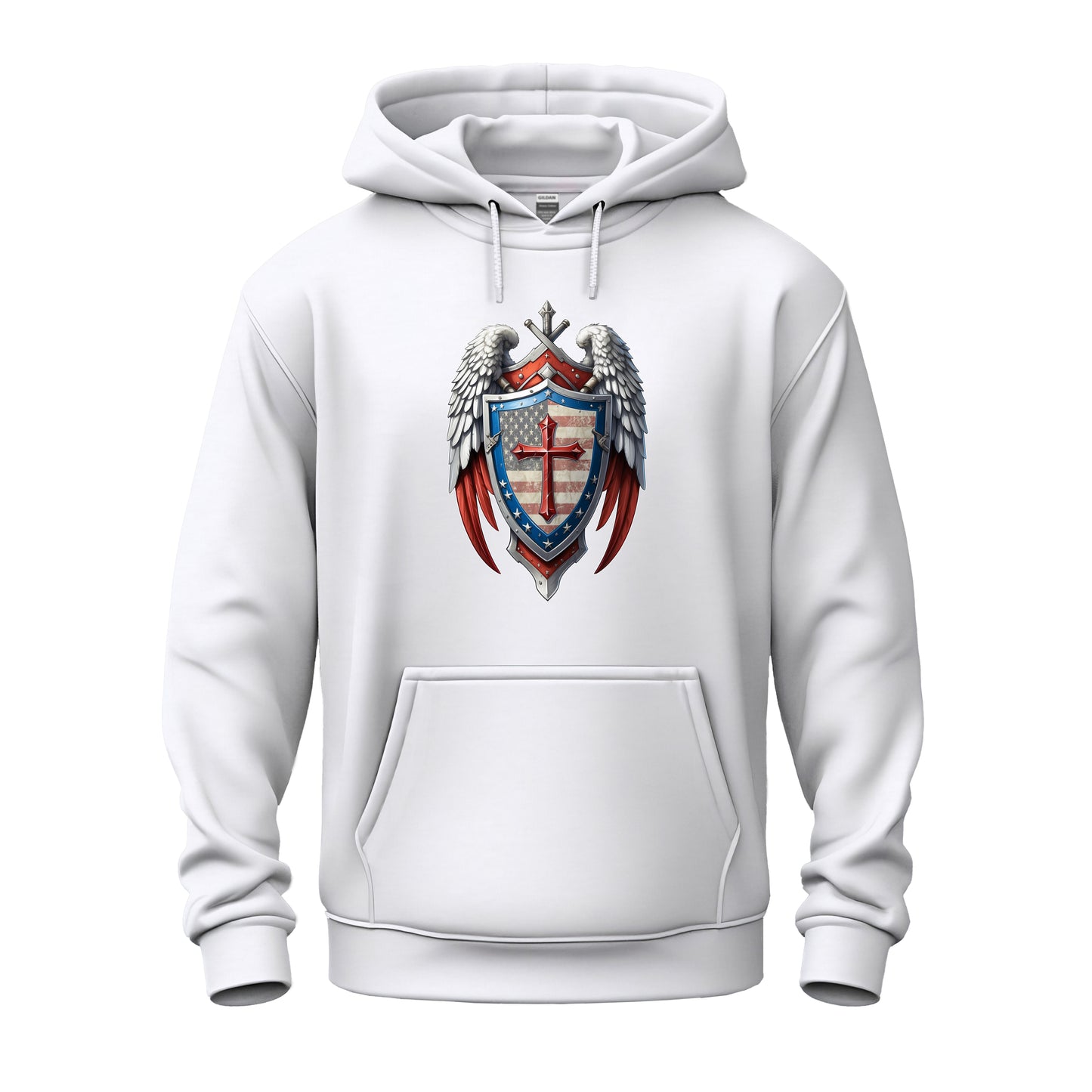 Winged Guardian Unisex Heavy Blend™ Hooded Sweatshirt