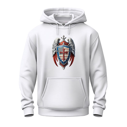 Winged Guardian Unisex Heavy Blend™ Hooded Sweatshirt