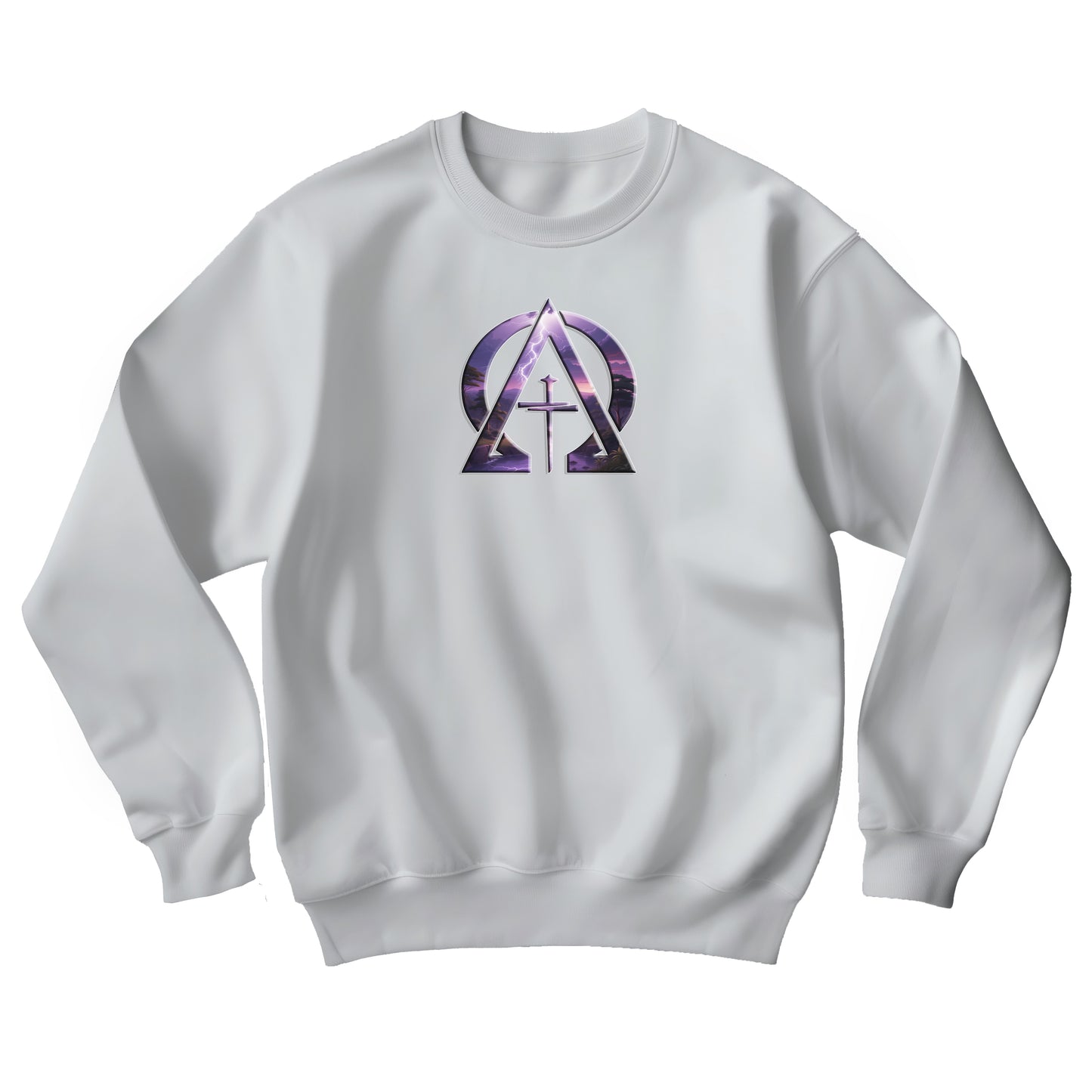 Alpha & Omega Divine Reign Unisex Heavy Blend™ Crewneck Sweatshirt