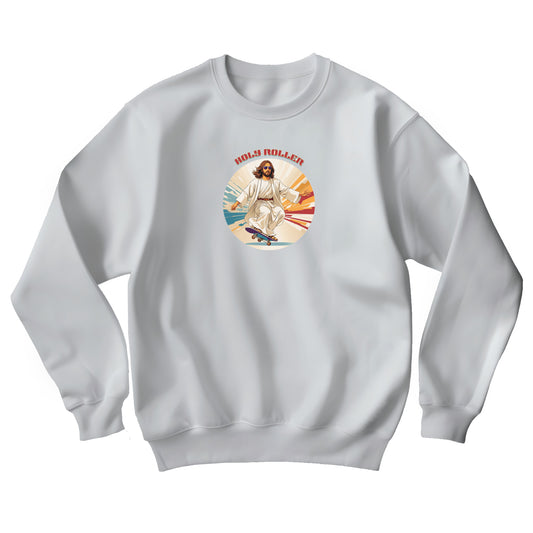 Holy Roller Jesus Unisex Heavy Blend™ Crewneck Sweatshirt