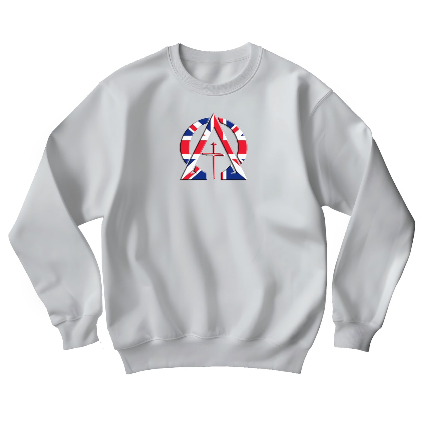 Alpha & Omega United Kingdom Unisex Heavy Blend™ Crewneck Sweatshirt