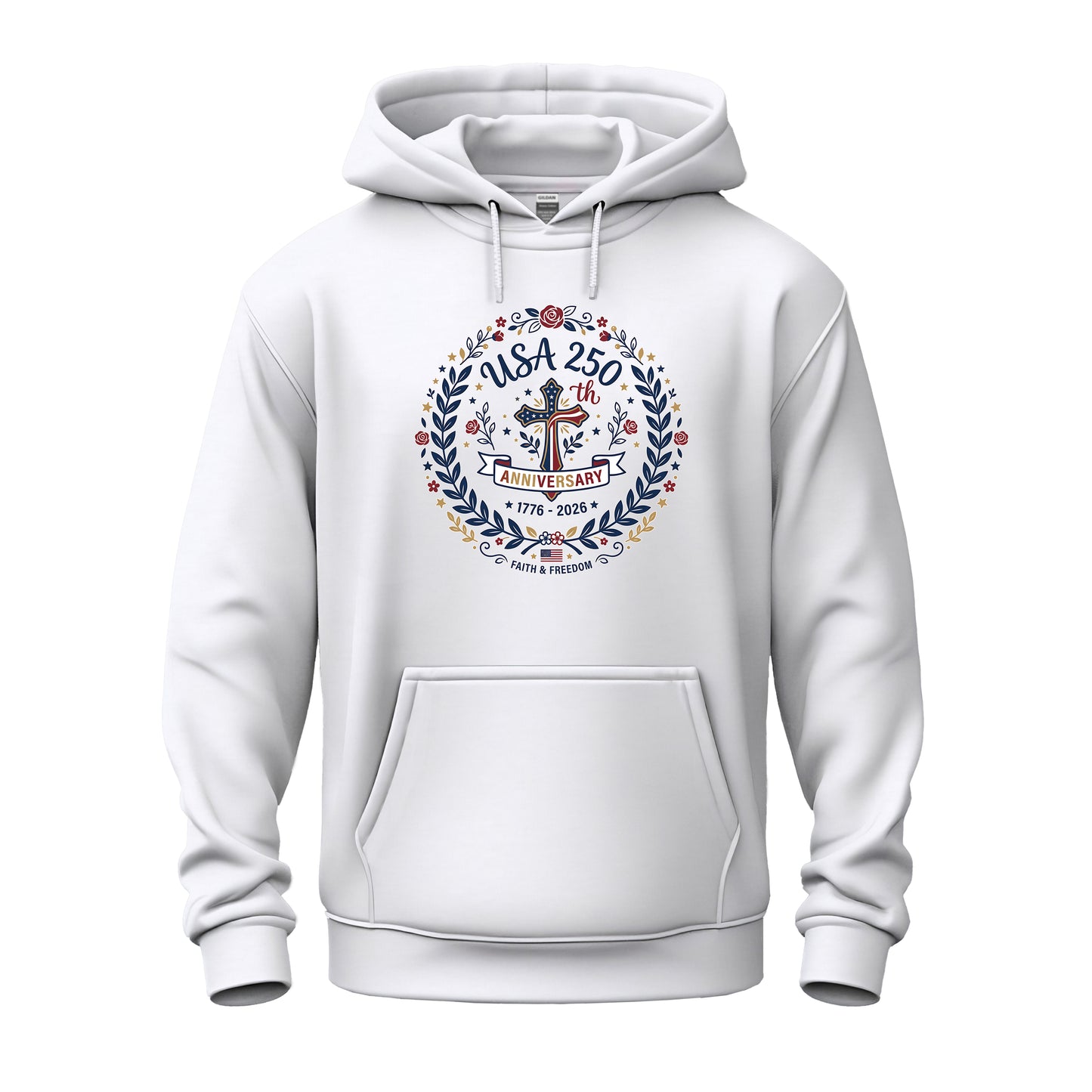 Ladies USA 250th Anniversary Unisex Heavy Blend™ Hooded Sweatshirt