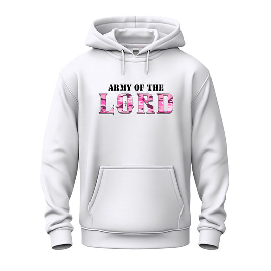 Army Of The Lord Pink Camo Unisex Heavy Blend™ Hooded Sweatshirt