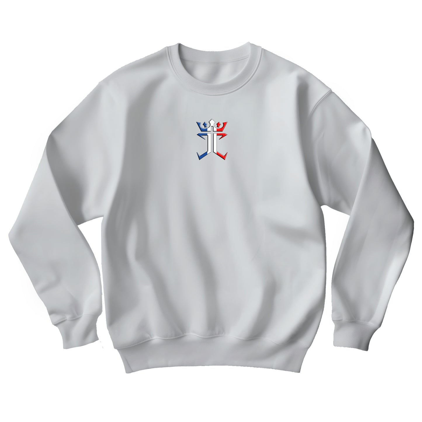 Jesus Christ is King of France Unisex Heavy Blend™ Crewneck Sweatshirt