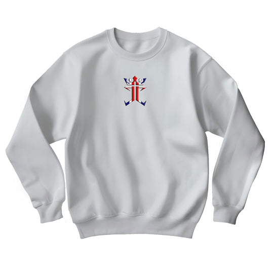 Jesus Christ is King of the United Kingdom Unisex Heavy Blend™ Crewneck Sweatshirt